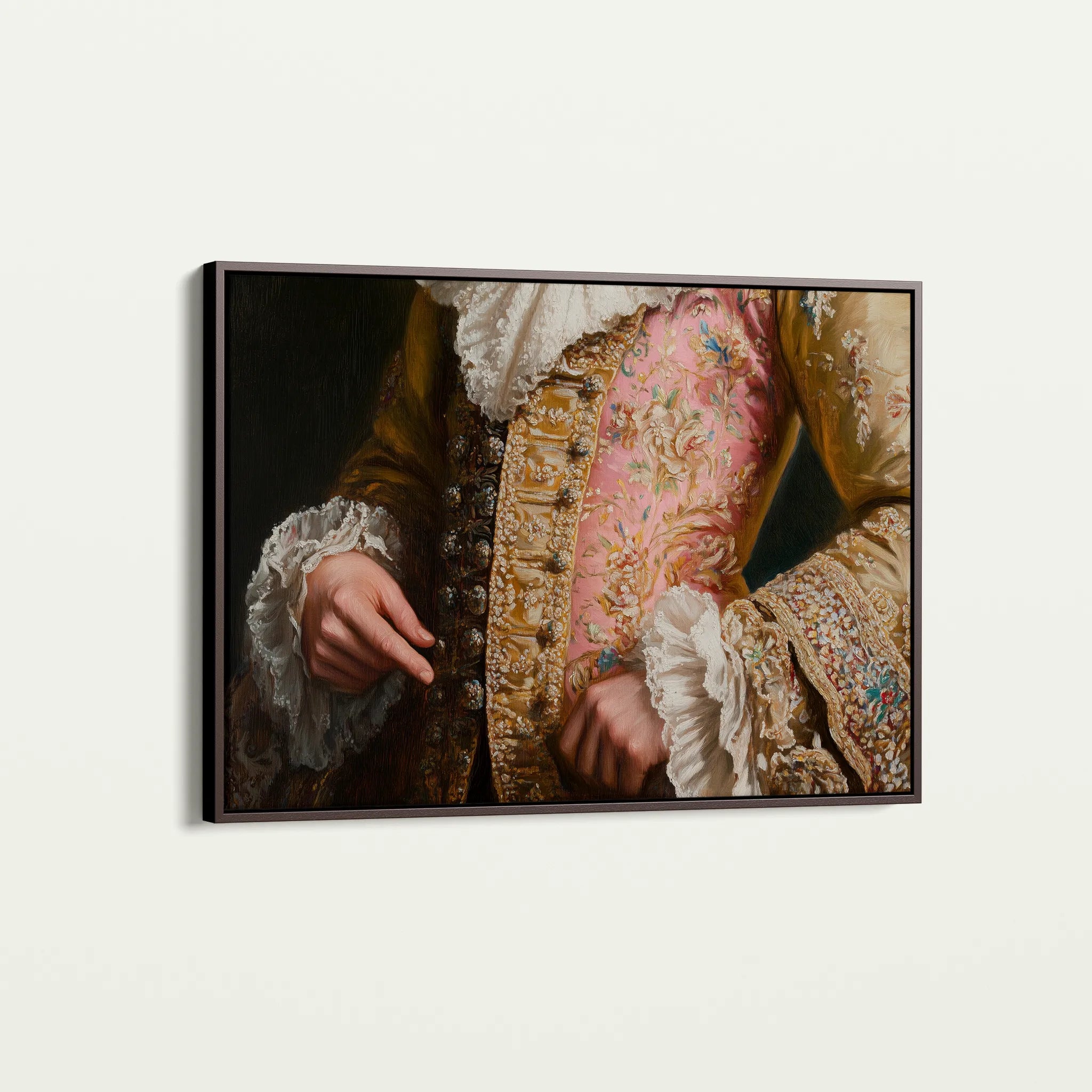 Classic 001 Canvas Art 60 x 40 cm / Black