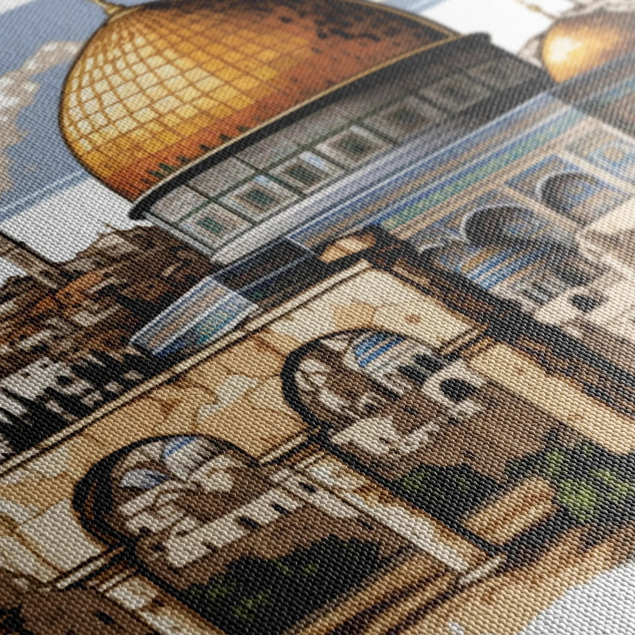 Palestine 001 Canvas Art 60 x 40 cm / Black
