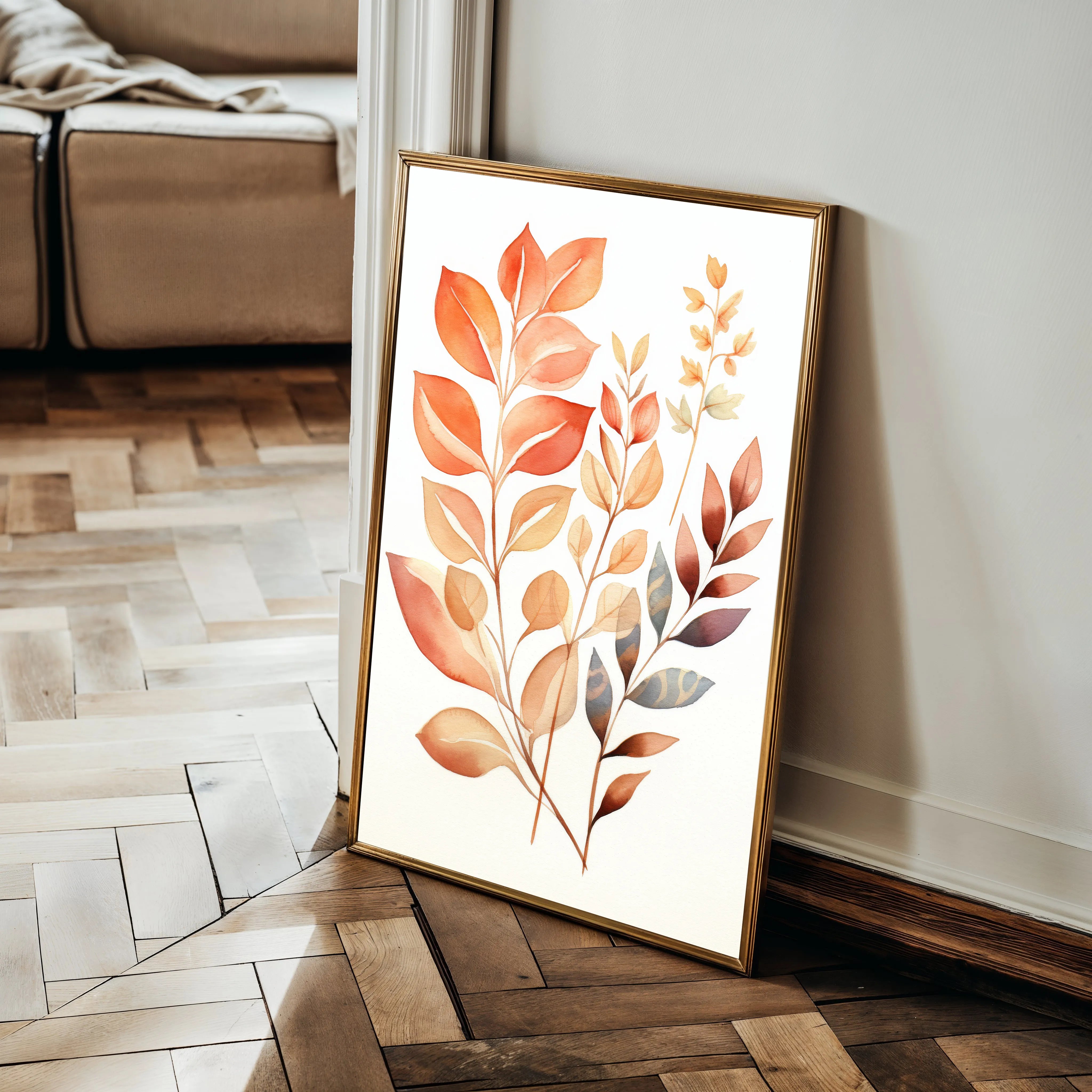 Boho 004 Canvas Art 60 x 40 cm / Black