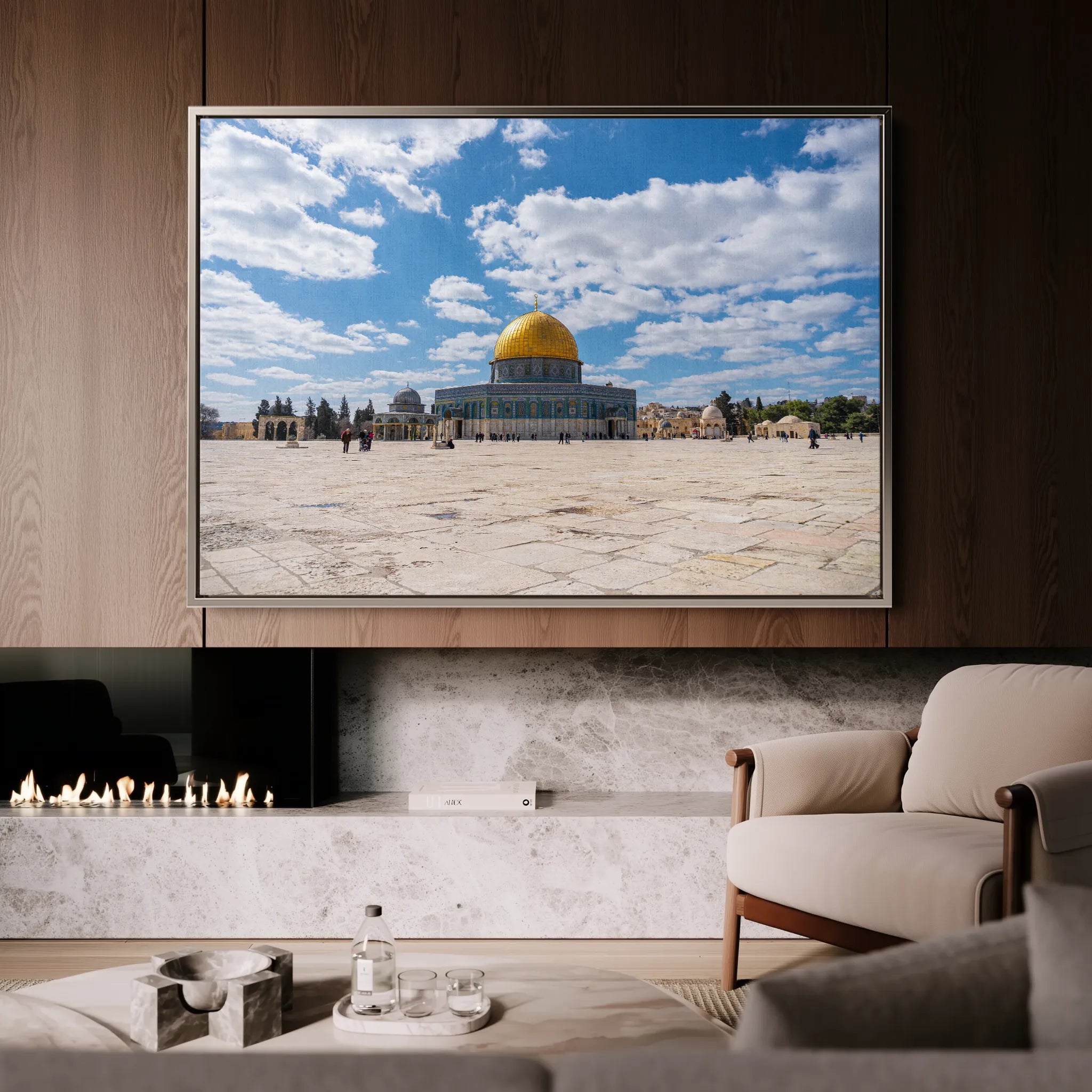 Palestine 007 Canvas Art 60 x 40 cm / Black