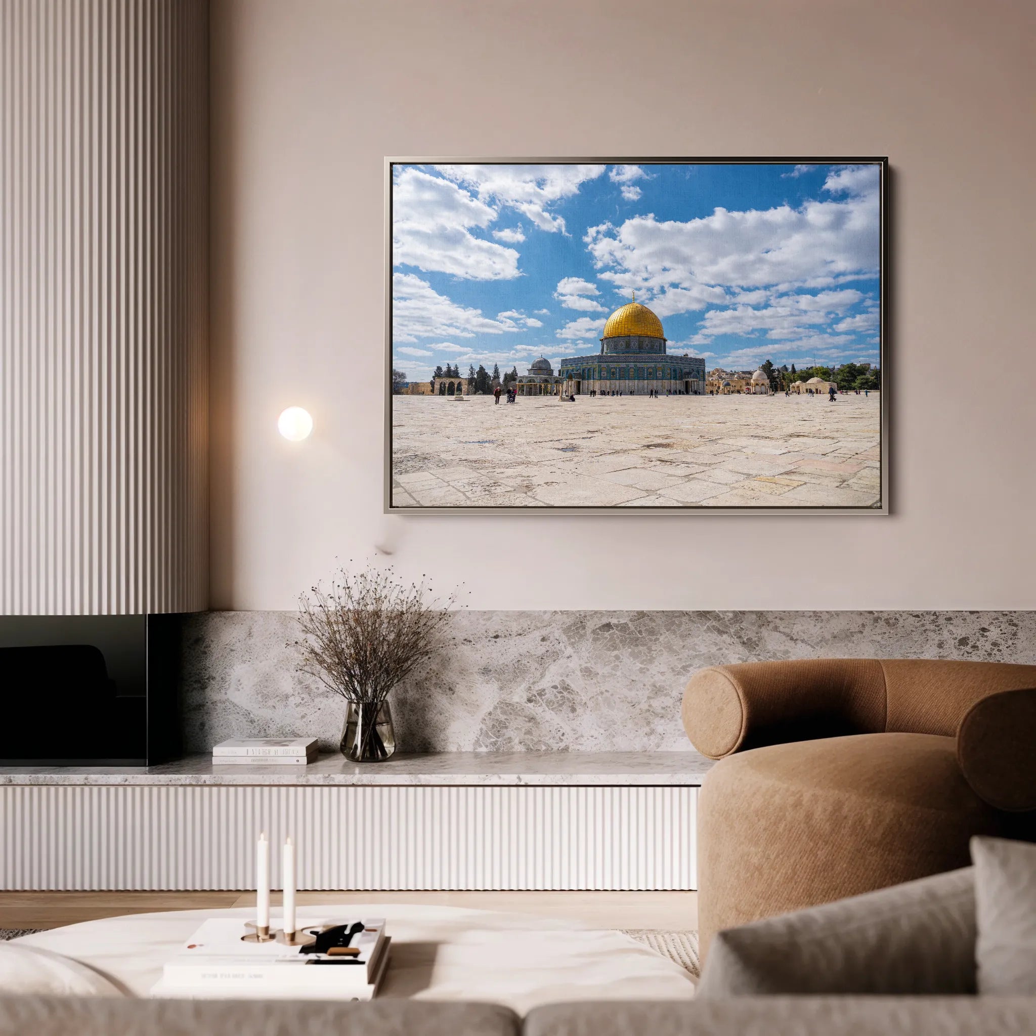 Palestine 007 Canvas Art 60 x 40 cm / Black