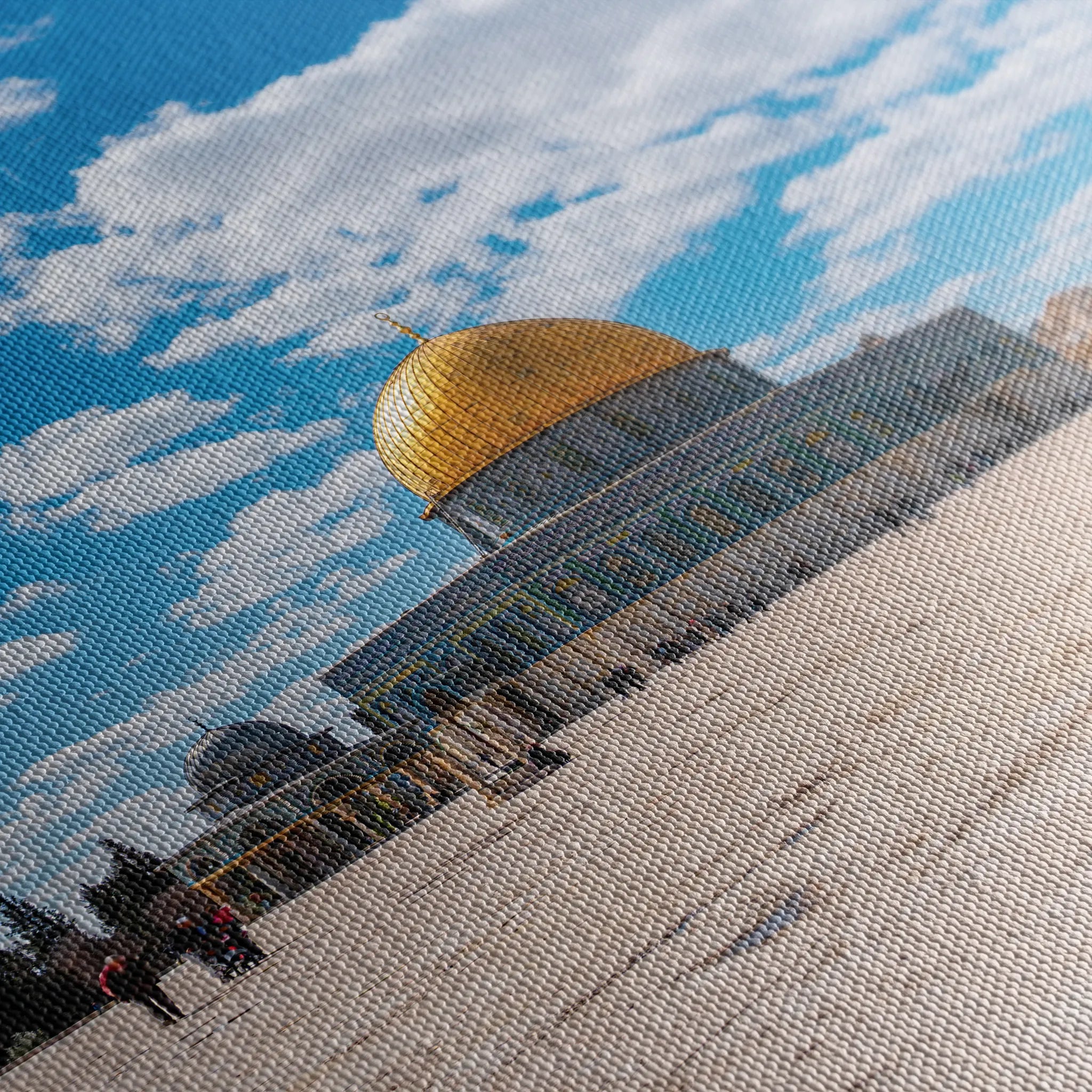 Palestine 007 Canvas Art 60 x 40 cm / Black