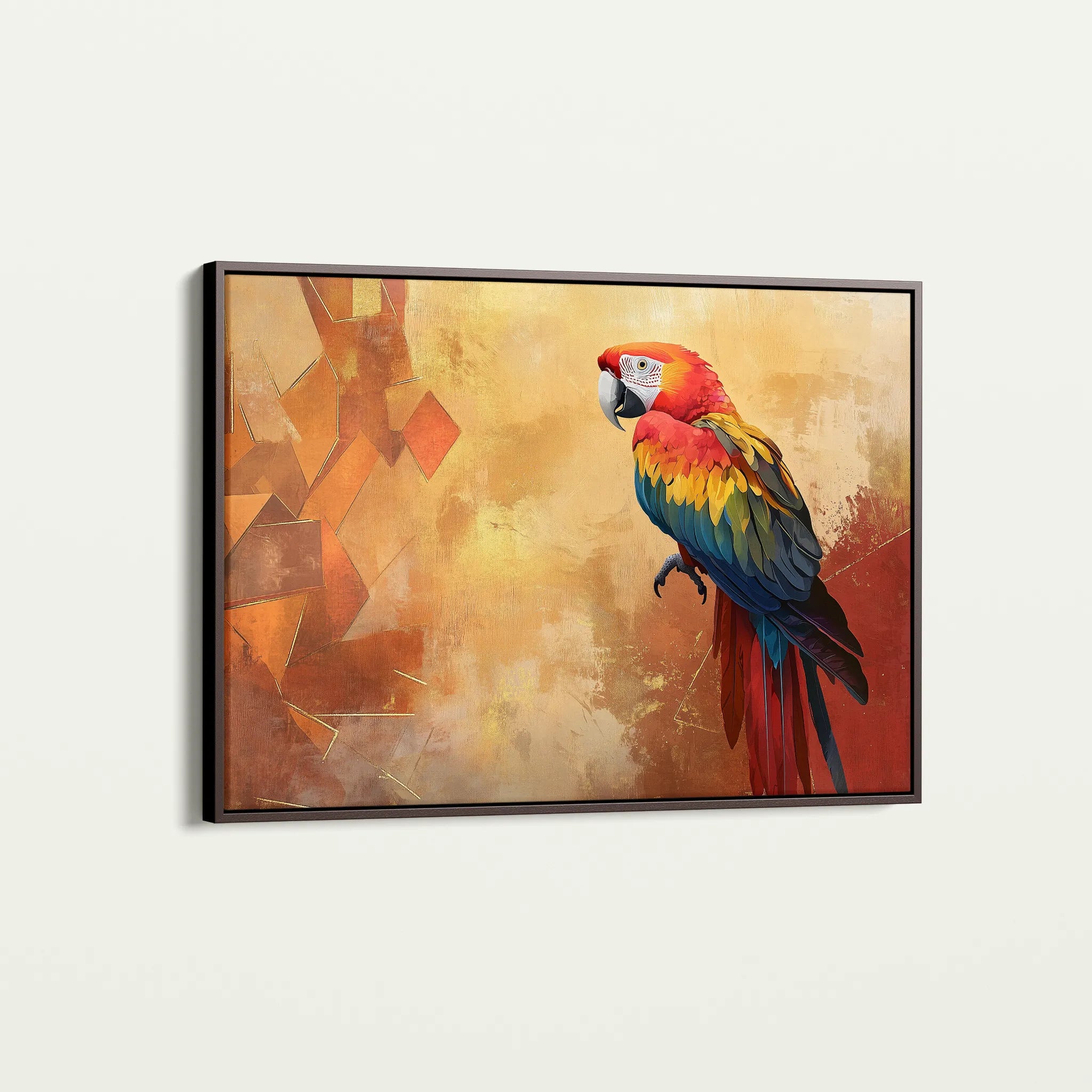 Animals 008 Canvas Art 60 x 40 cm / Black