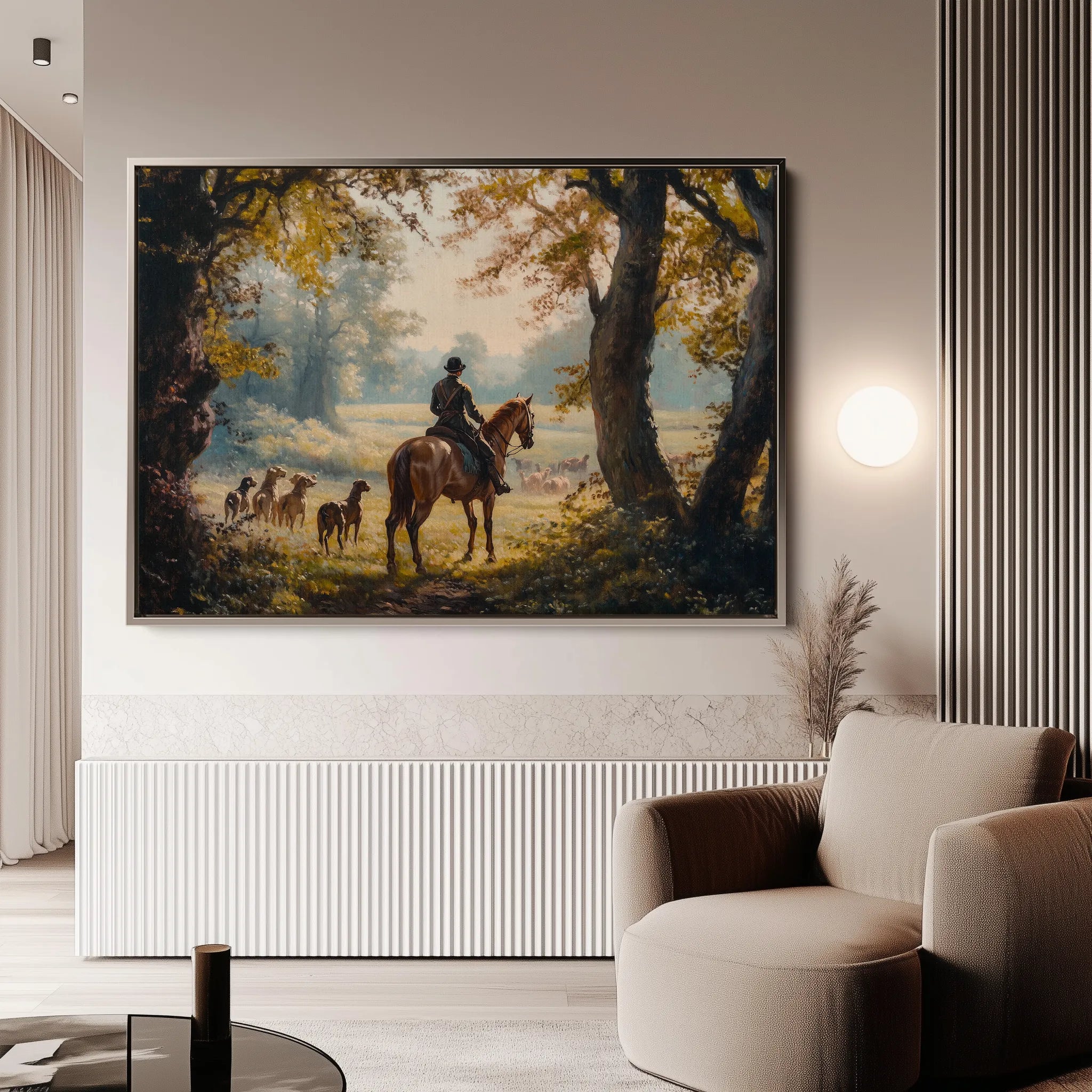 Classic 009 Canvas Art 60 x 40 cm / Black