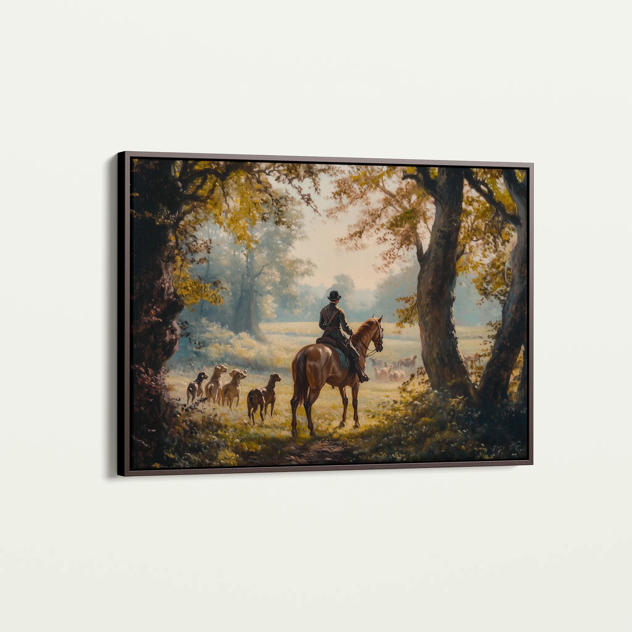 Classic 009 Canvas Art 60 x 40 cm / Black