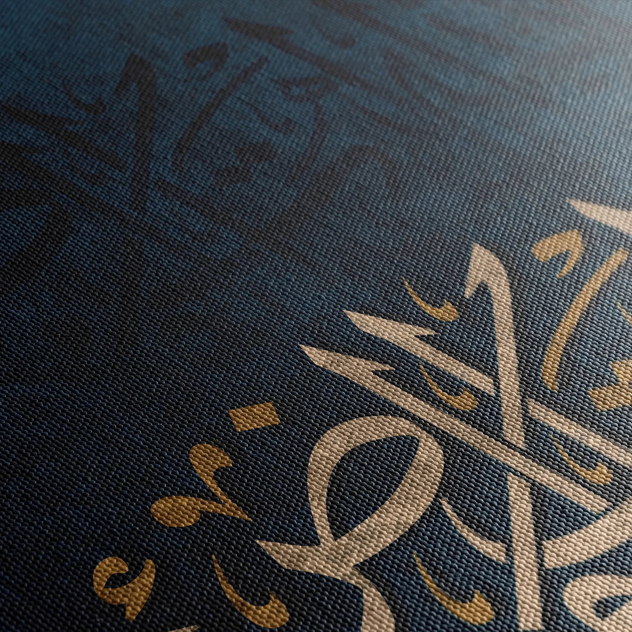 Islamic 012 Canvas Art 60 x 40 cm / Black