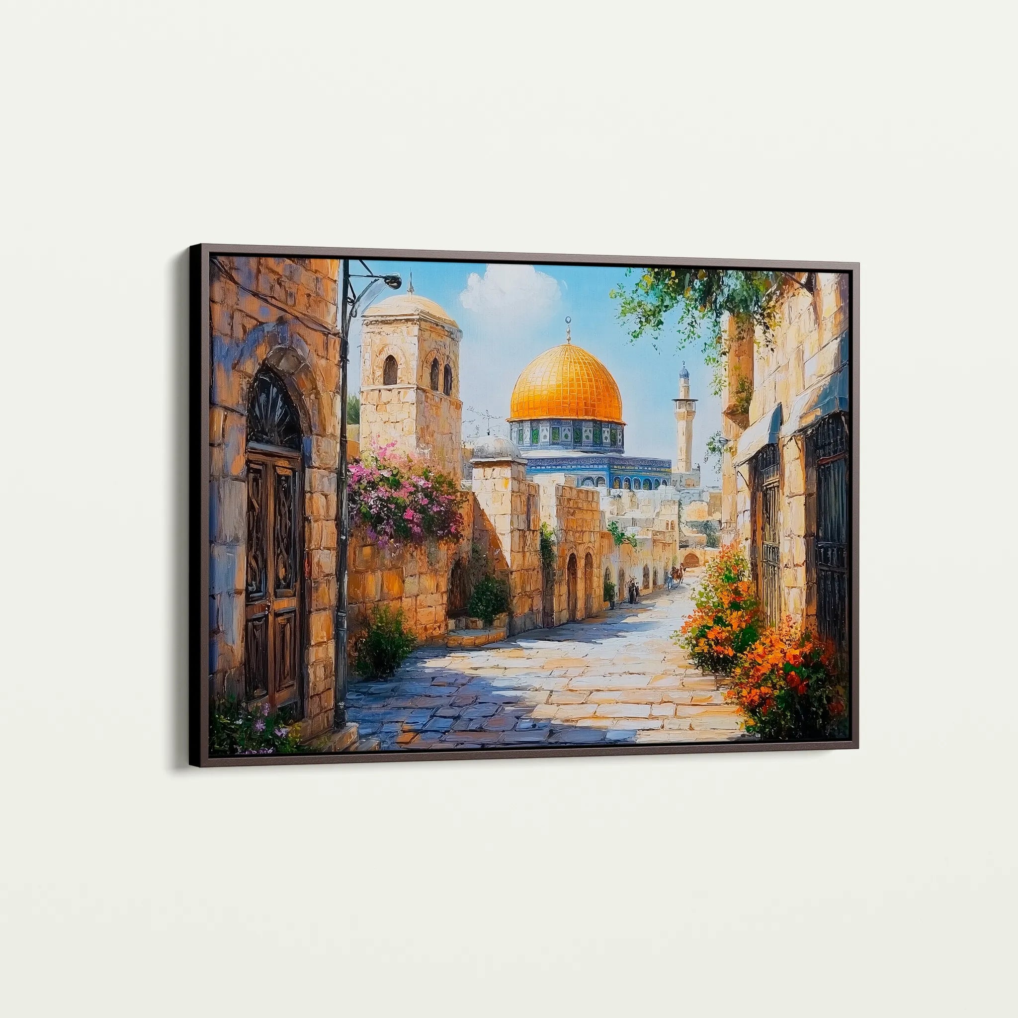 Palestine 013 Canvas Art 60 x 40 cm / Black