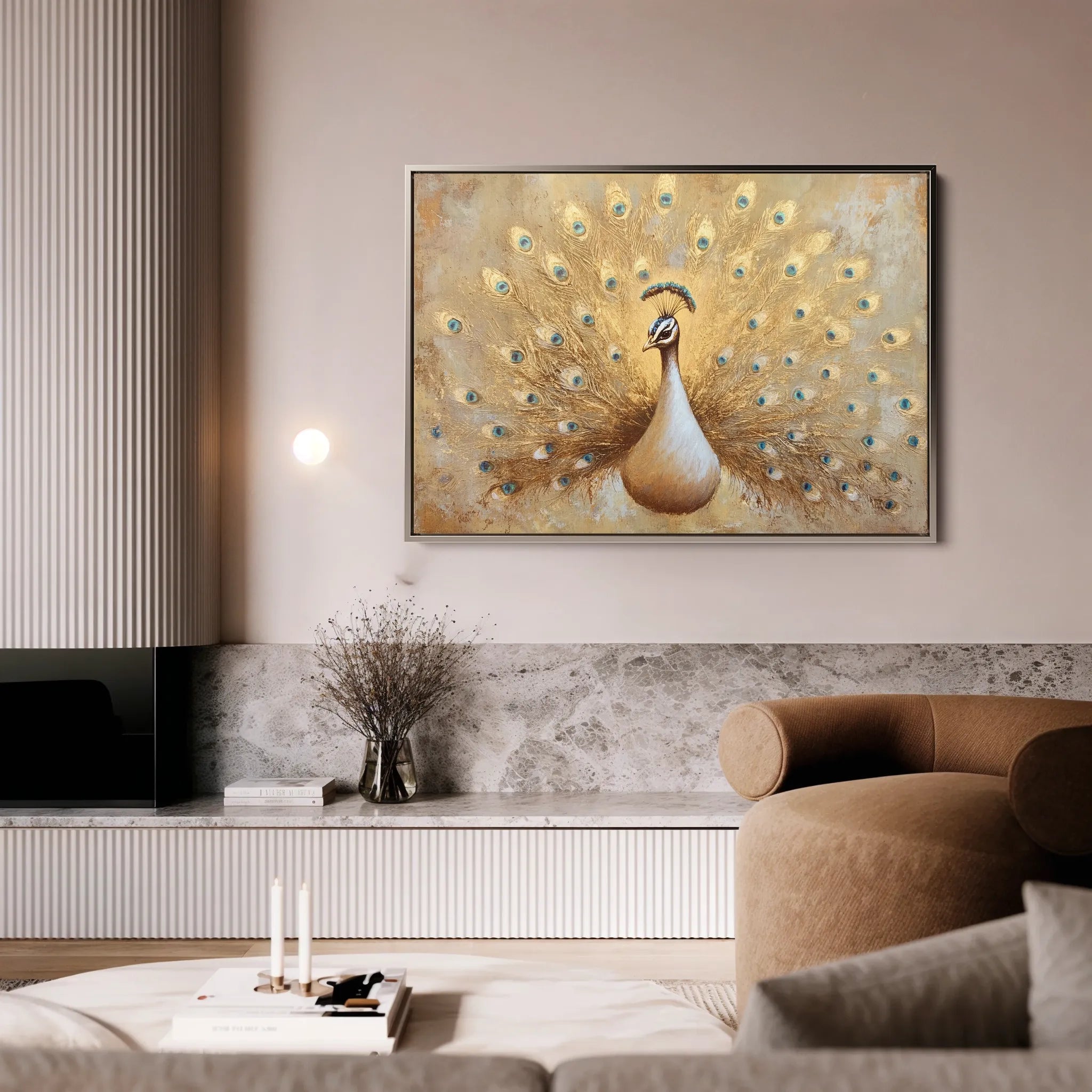 Animals 016 Canvas Art 60 x 40 cm / Black