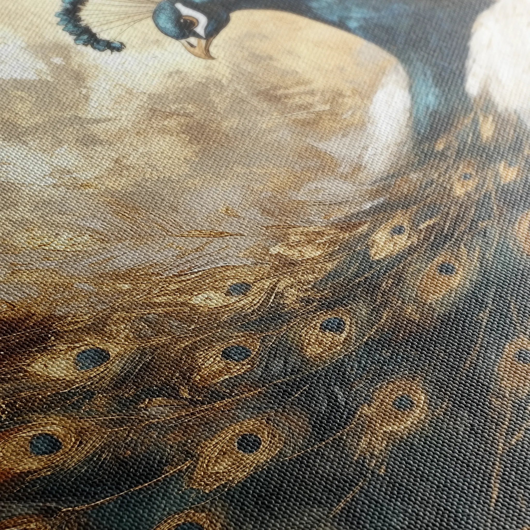 Animals 017 Canvas Art 60 x 40 cm / Black