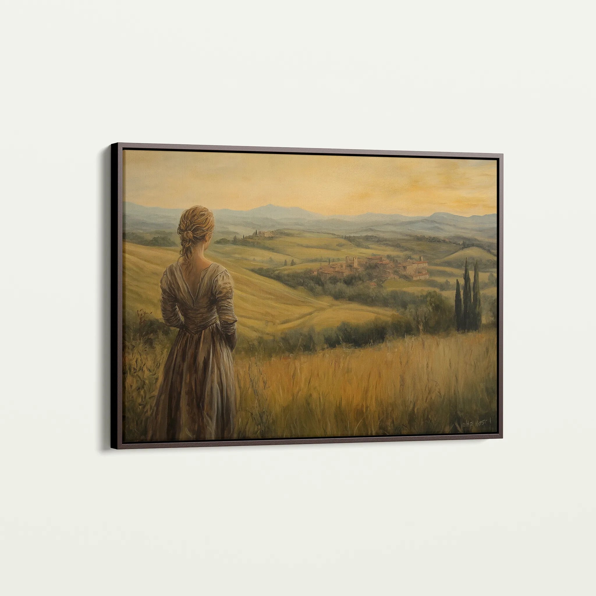 Classic 017 Canvas Art 60 x 40 cm / Black