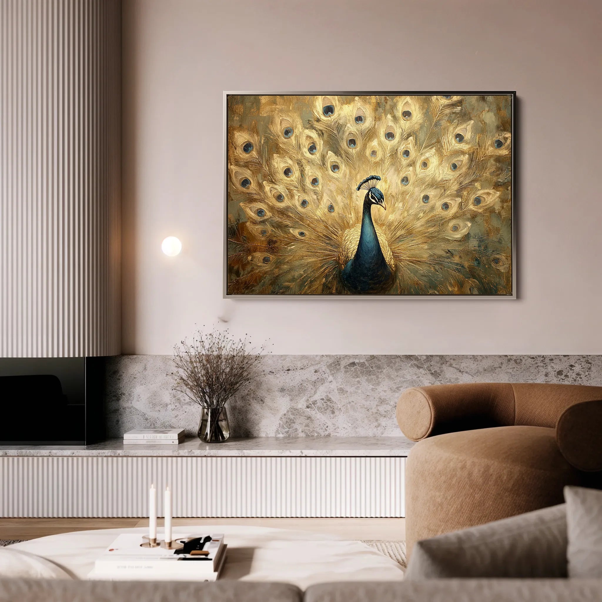 Animals 018 Canvas Art 60 x 40 cm / Black