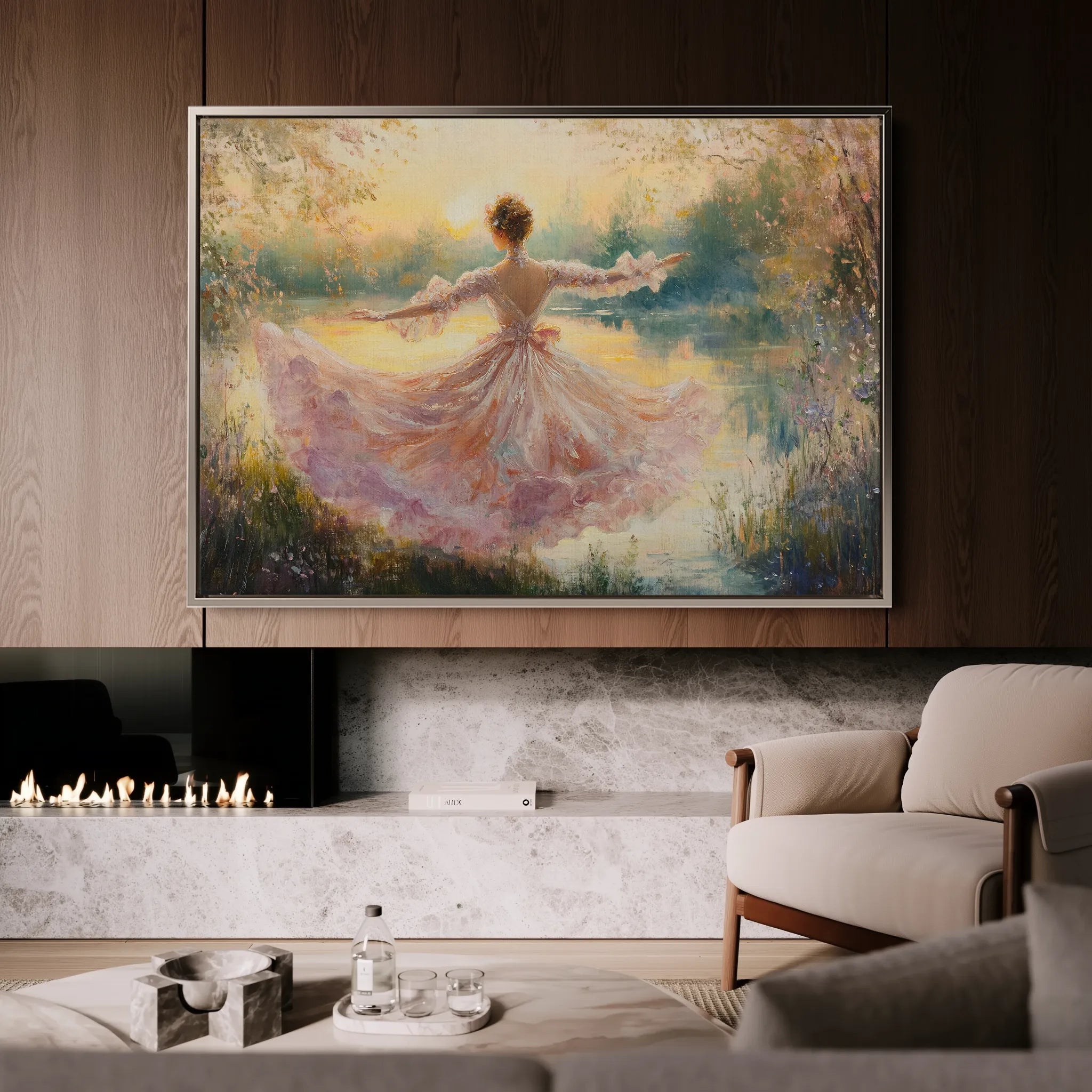 Classic 018 Canvas Art 60 x 40 cm / Black