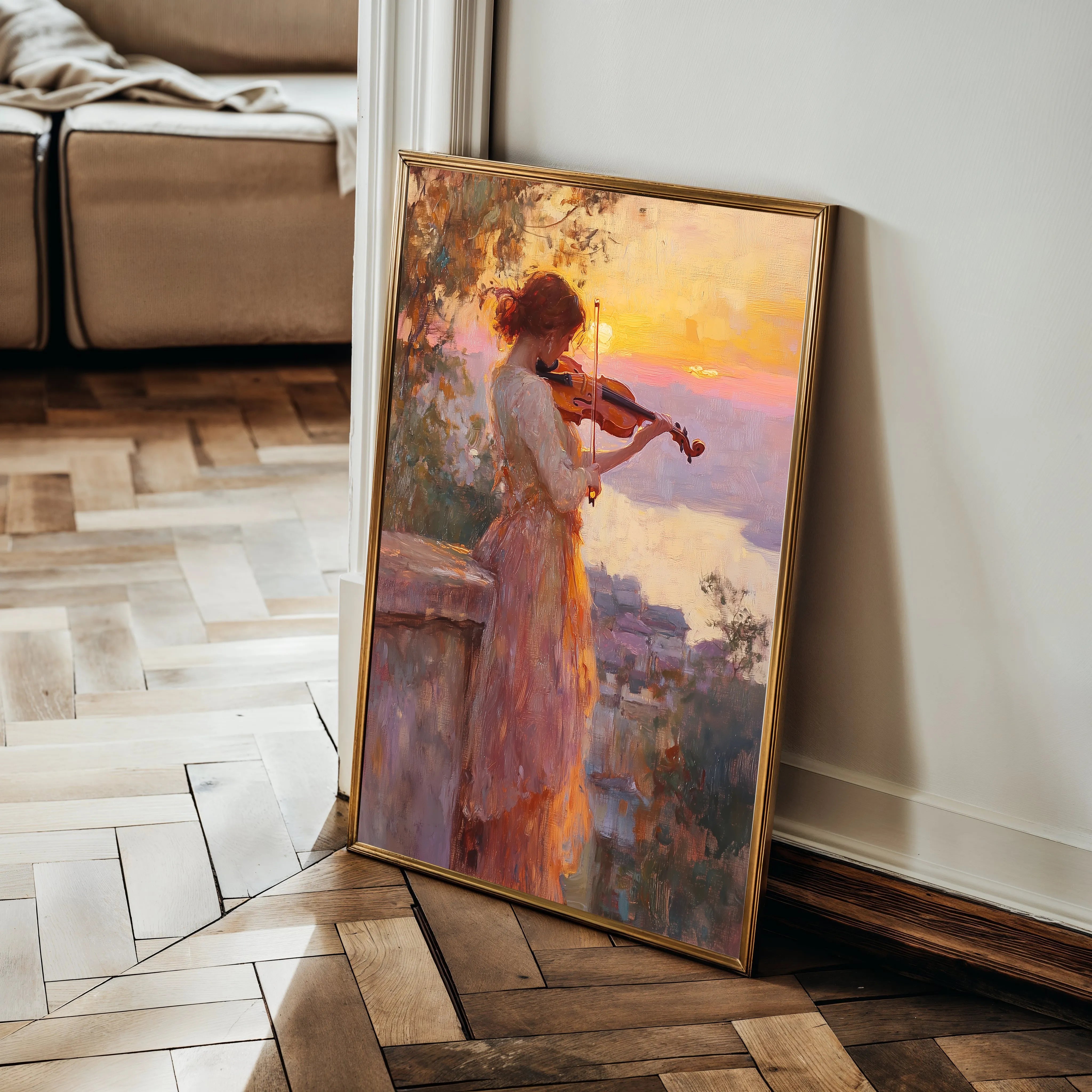 Classic 019 Canvas Art 60 x 40 cm / Black