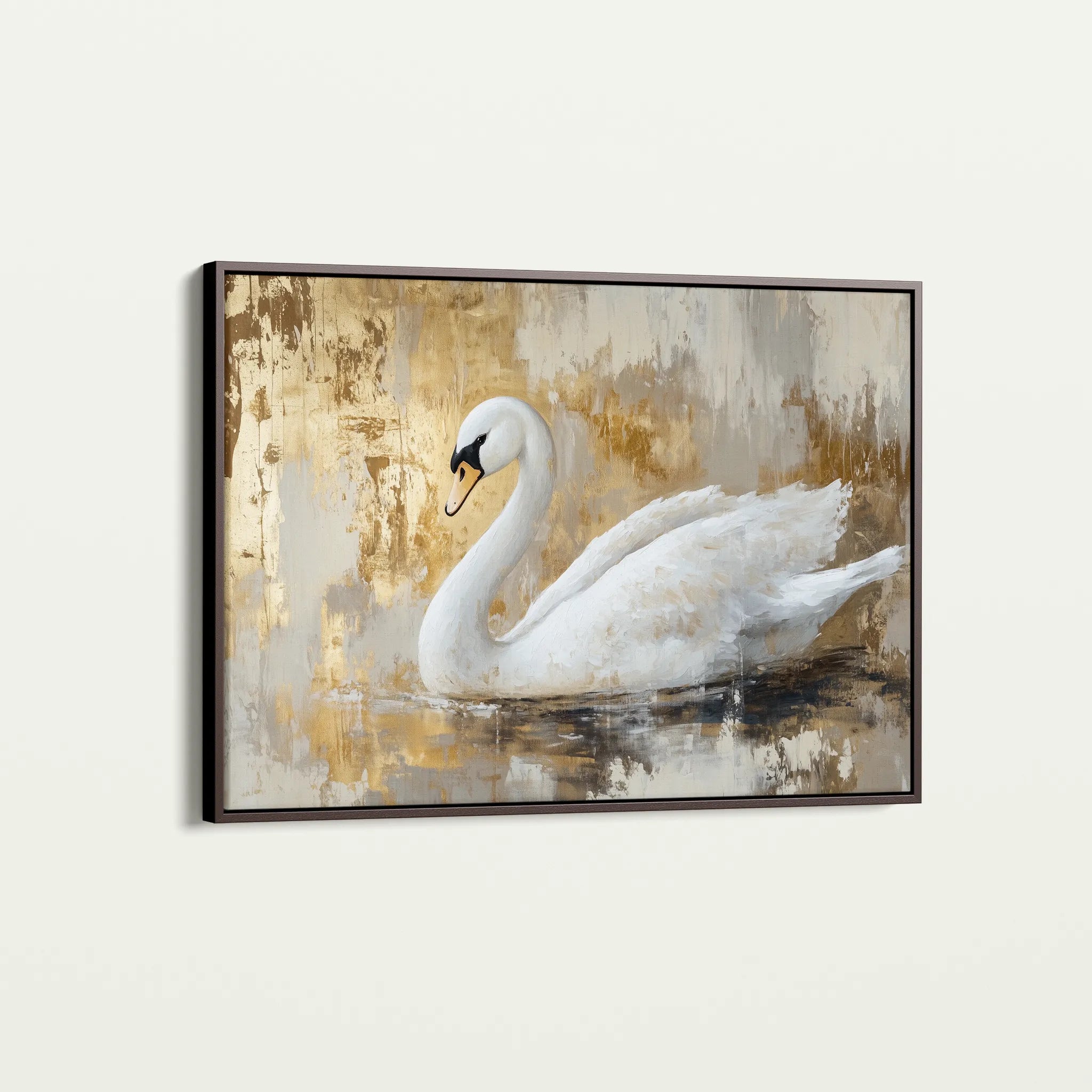 Animals 020 Canvas Art 60 x 40 cm / Black