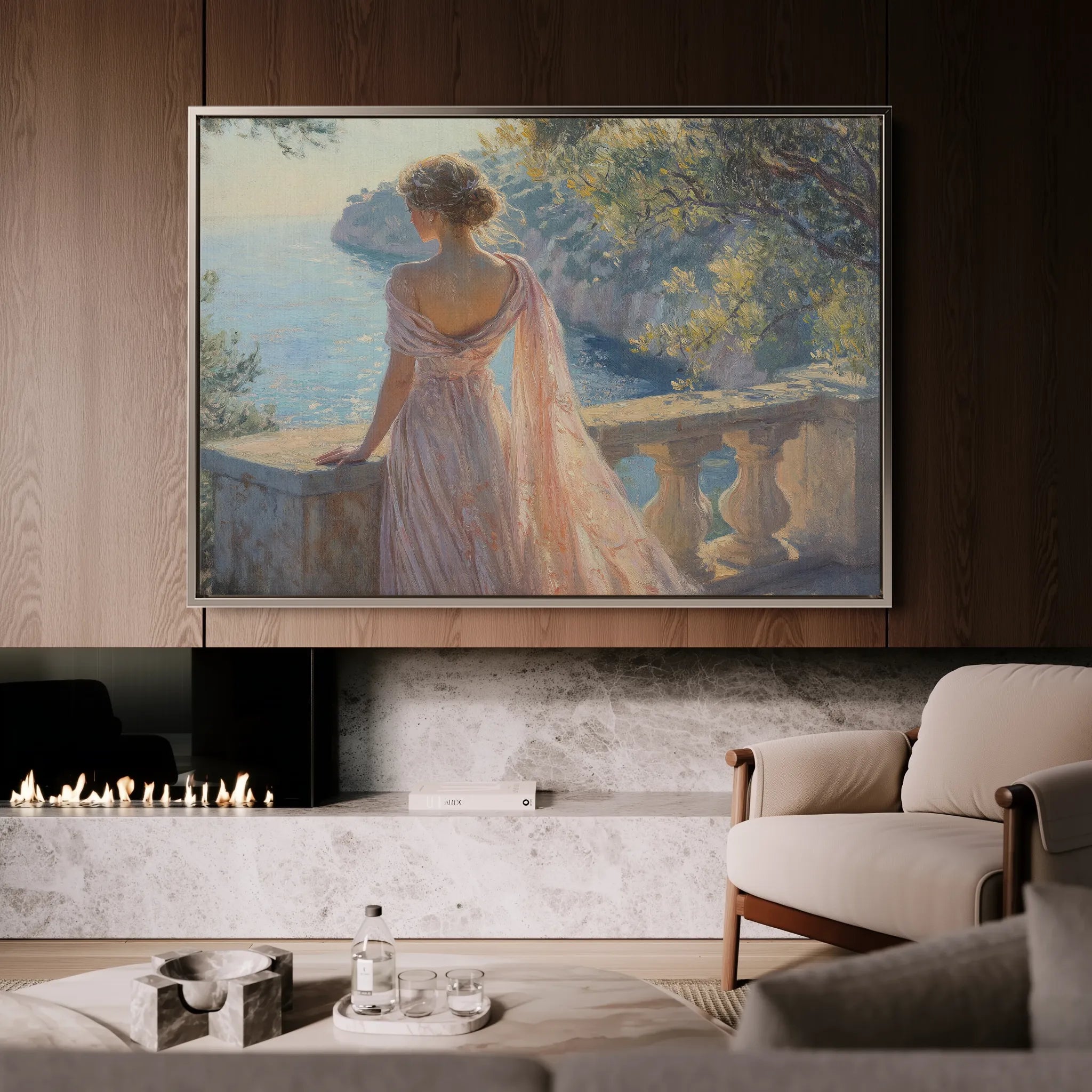 Classic 020 Canvas Art 60 x 40 cm / Black
