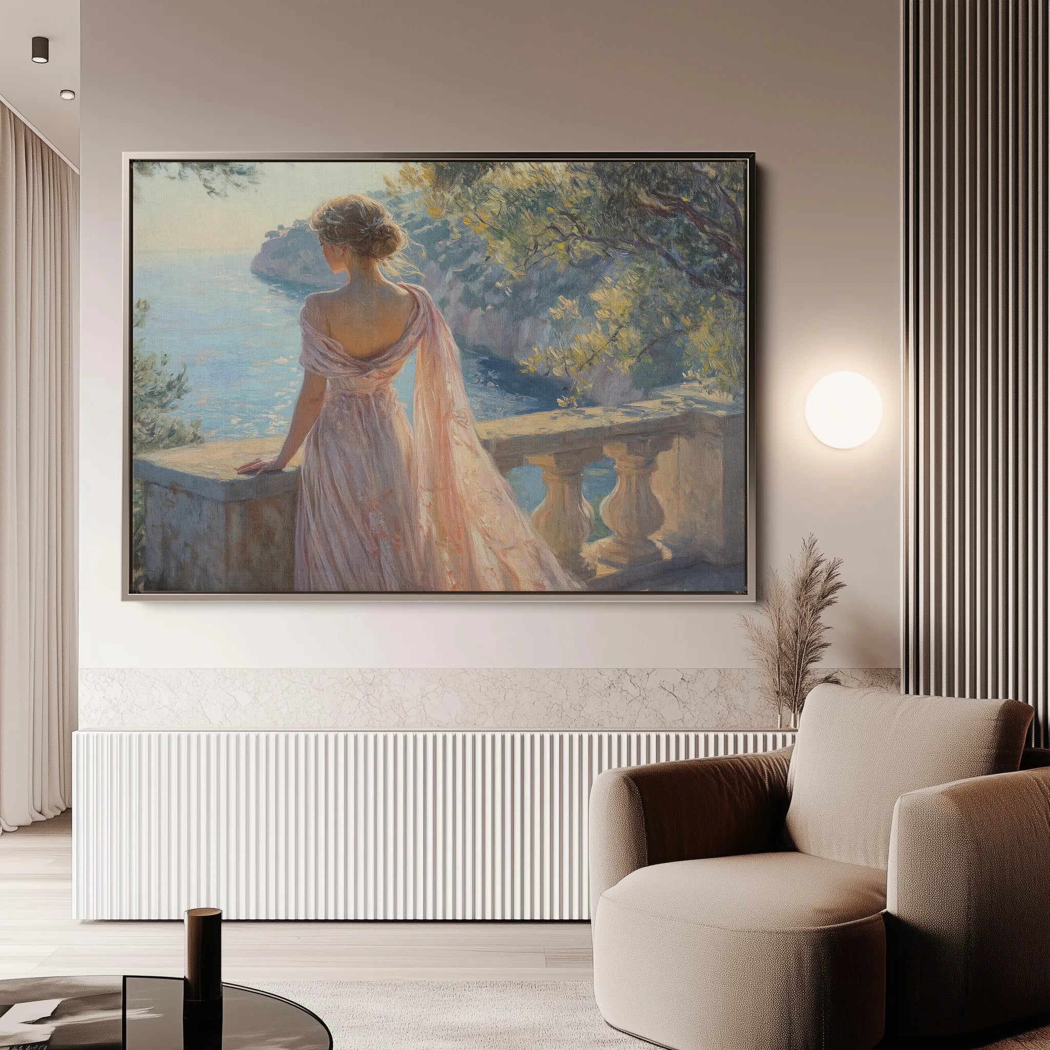 Classic 020 Canvas Art 60 x 40 cm / Black