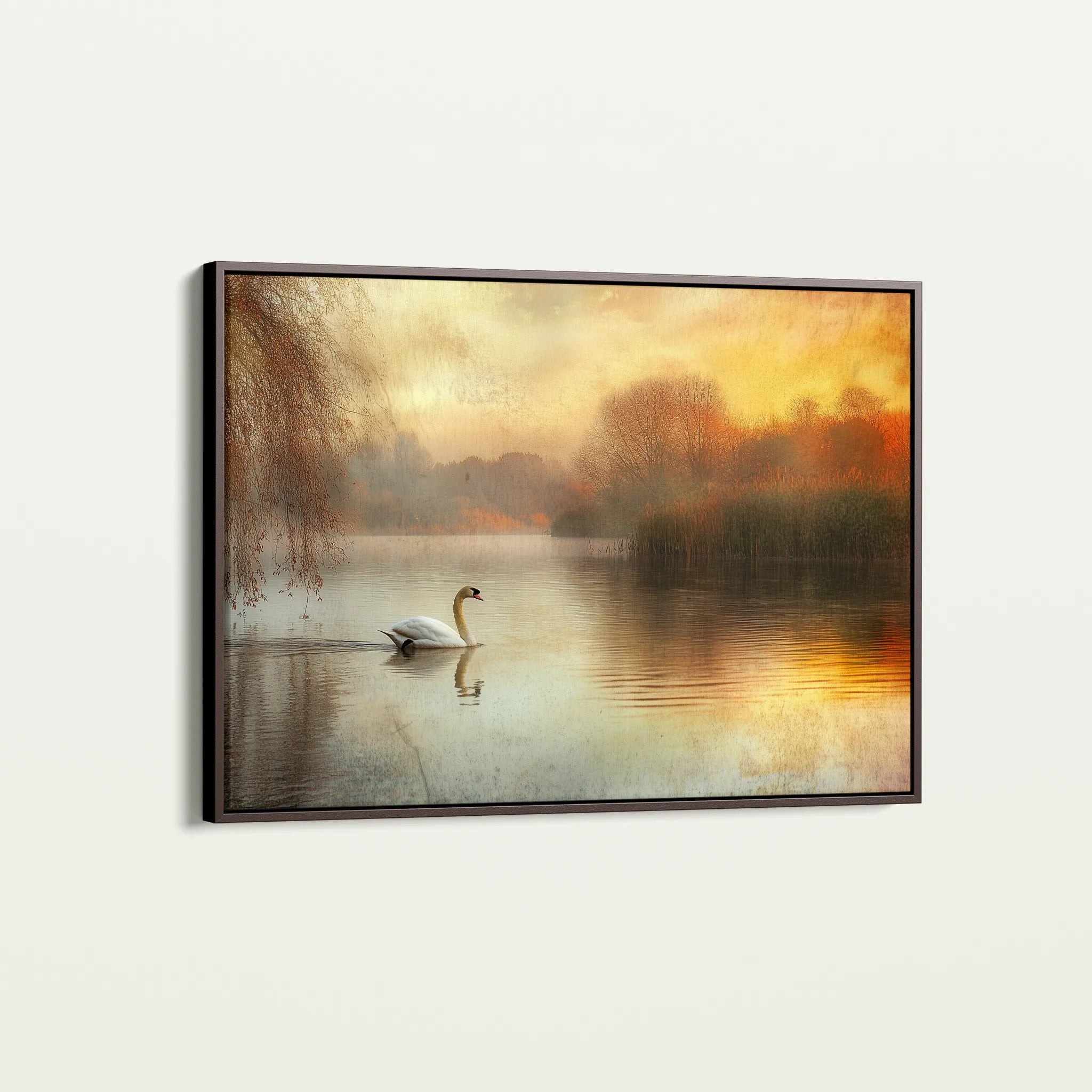 Animals 021 Canvas Art 60 x 40 cm / Black