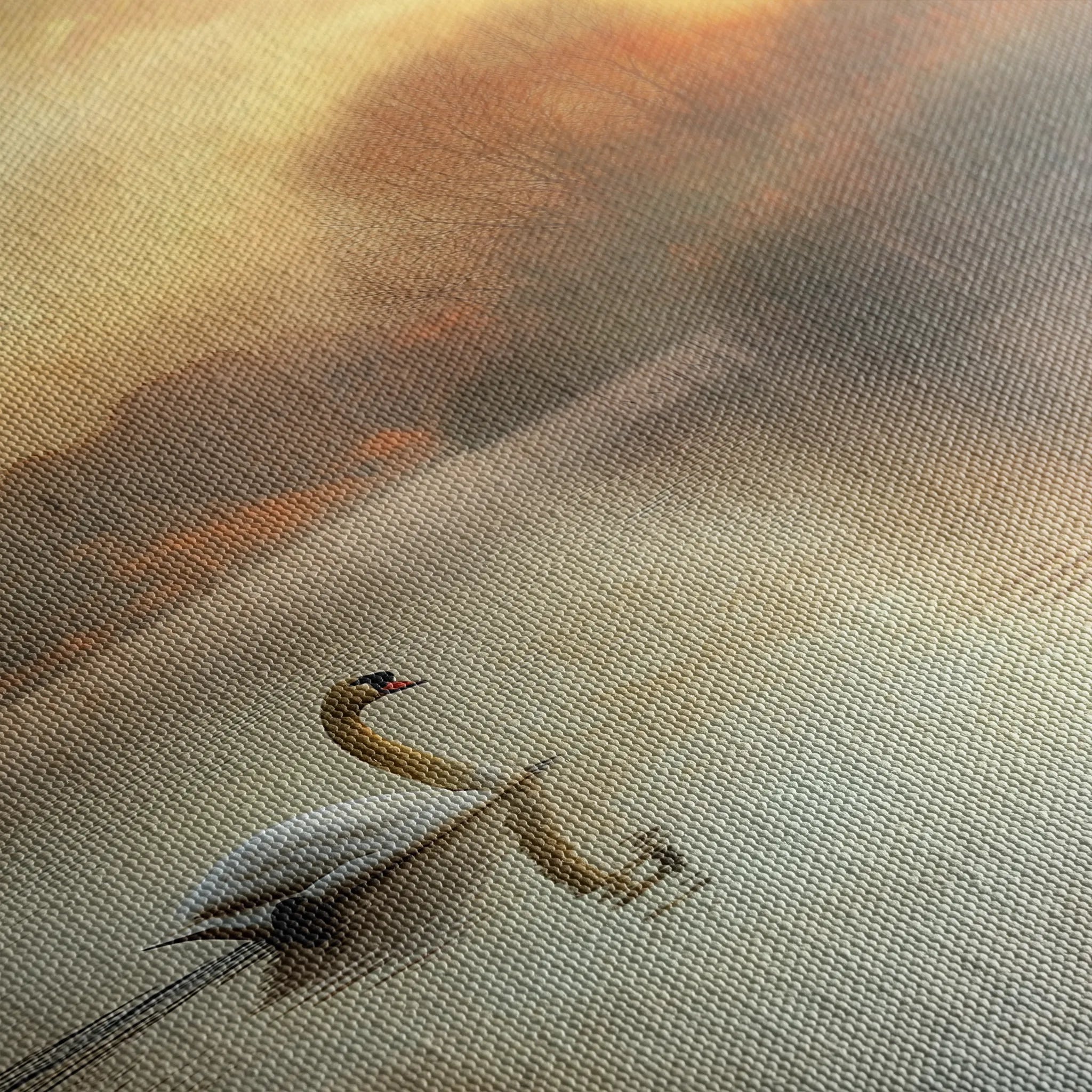 Animals 021 Canvas Art 60 x 40 cm / Black