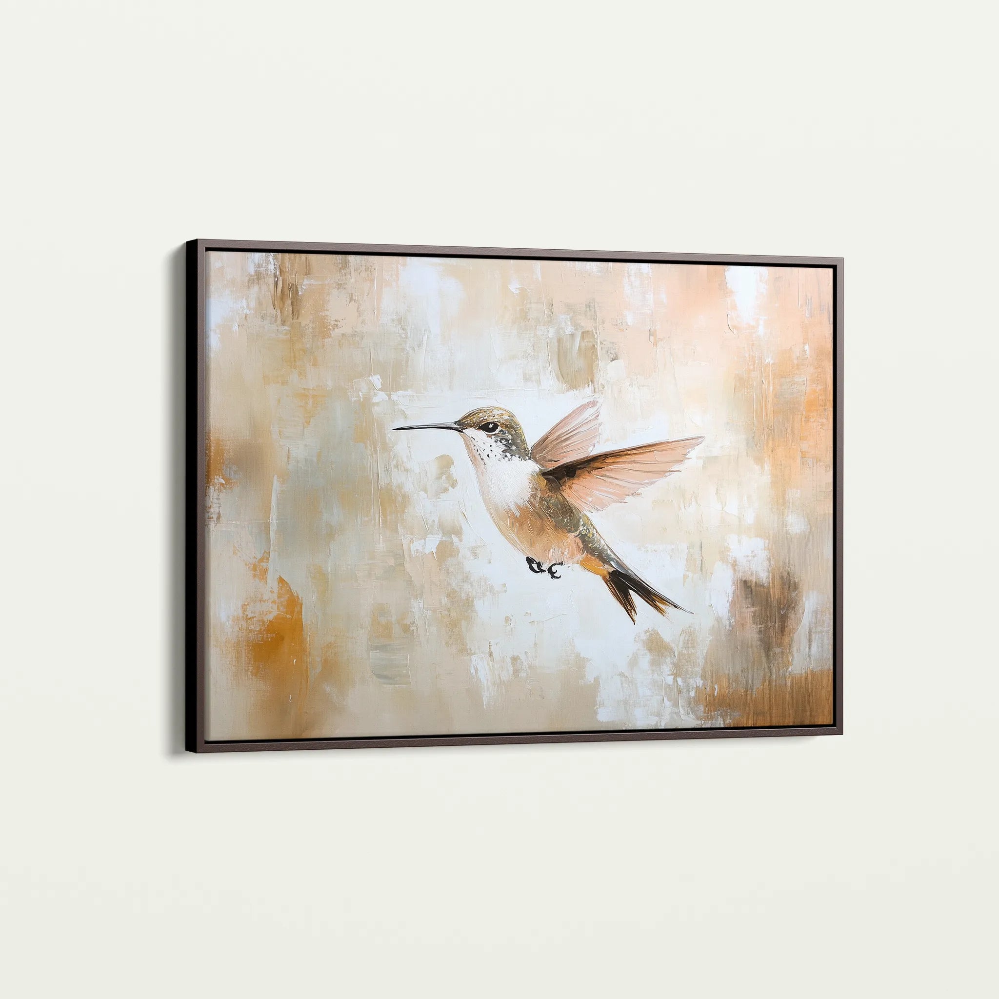 Animals 022 Canvas Art 60 x 40 cm / Black