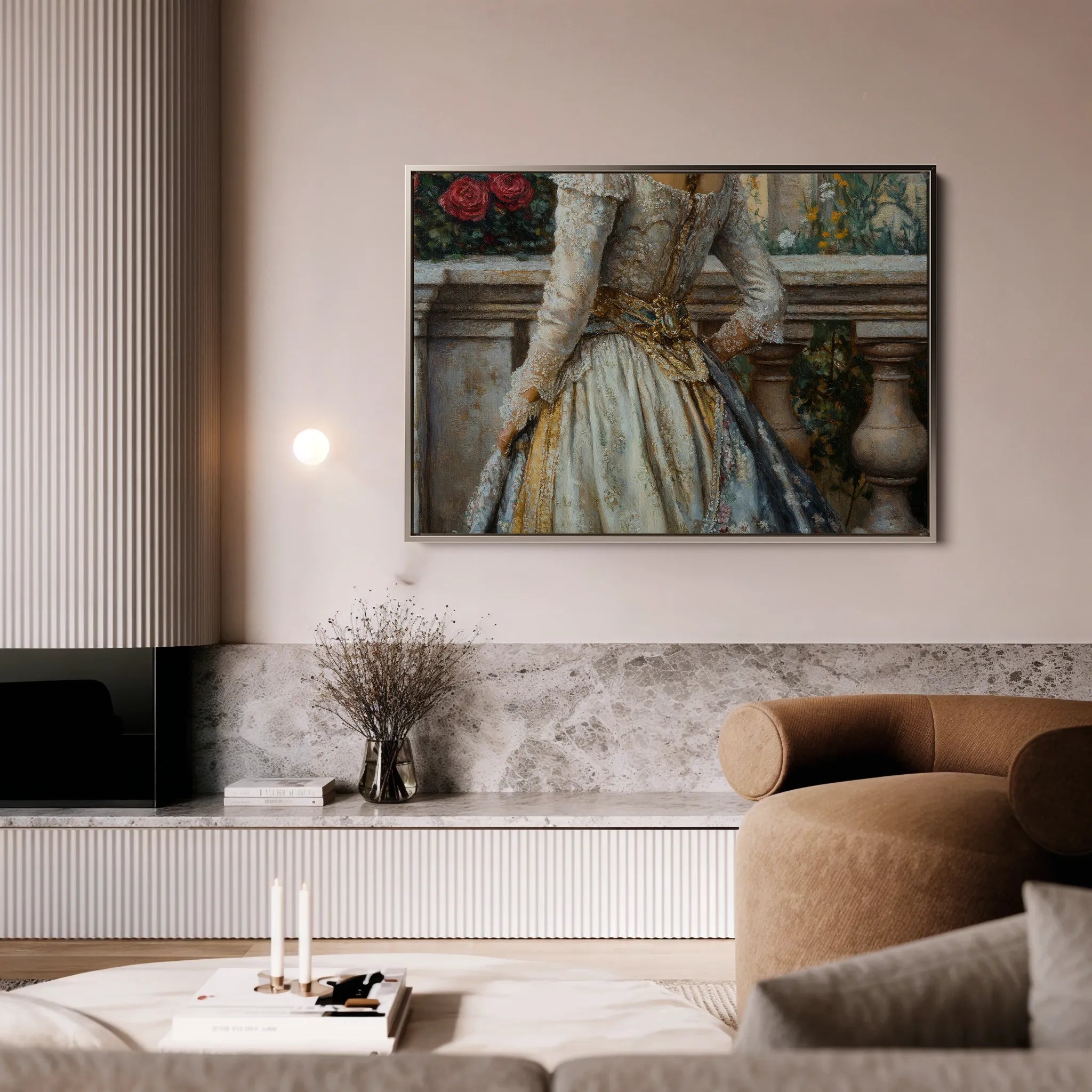 Classic 022 Canvas Art 60 x 40 cm / Black