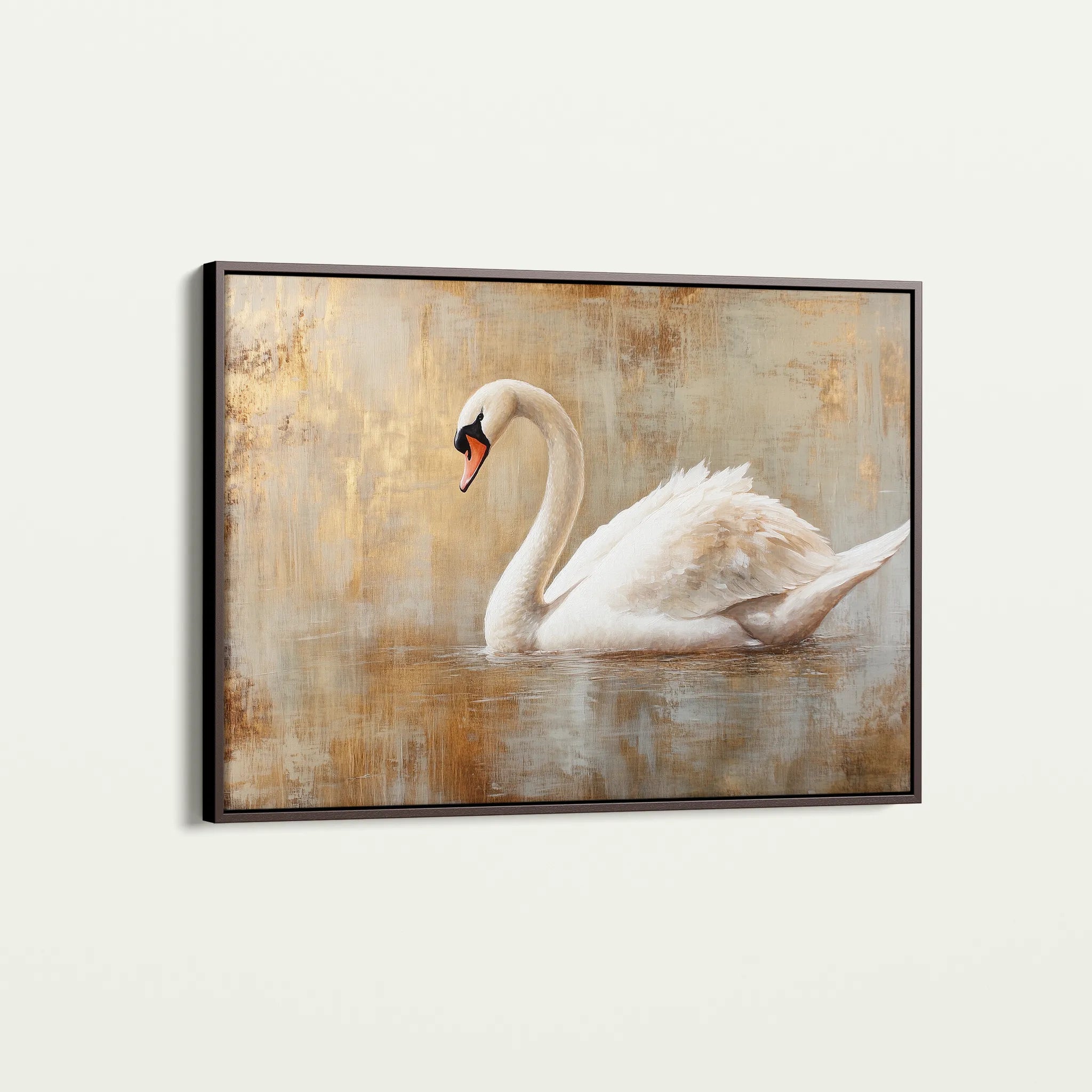 Animals 024 Canvas Art 60 x 40 cm / Black