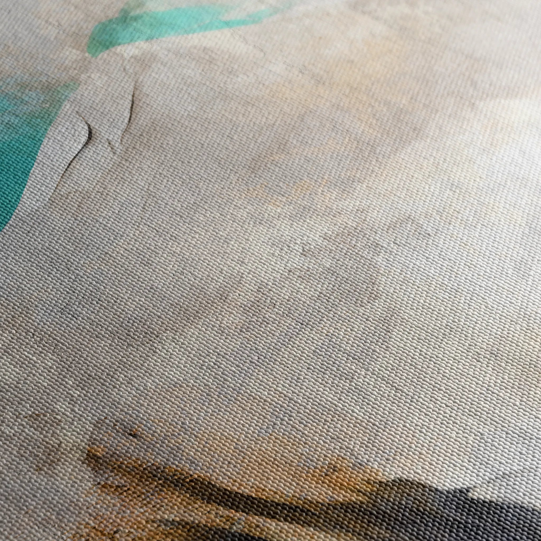 Abstract 024 Canvas Art 60 x 40 cm / Black