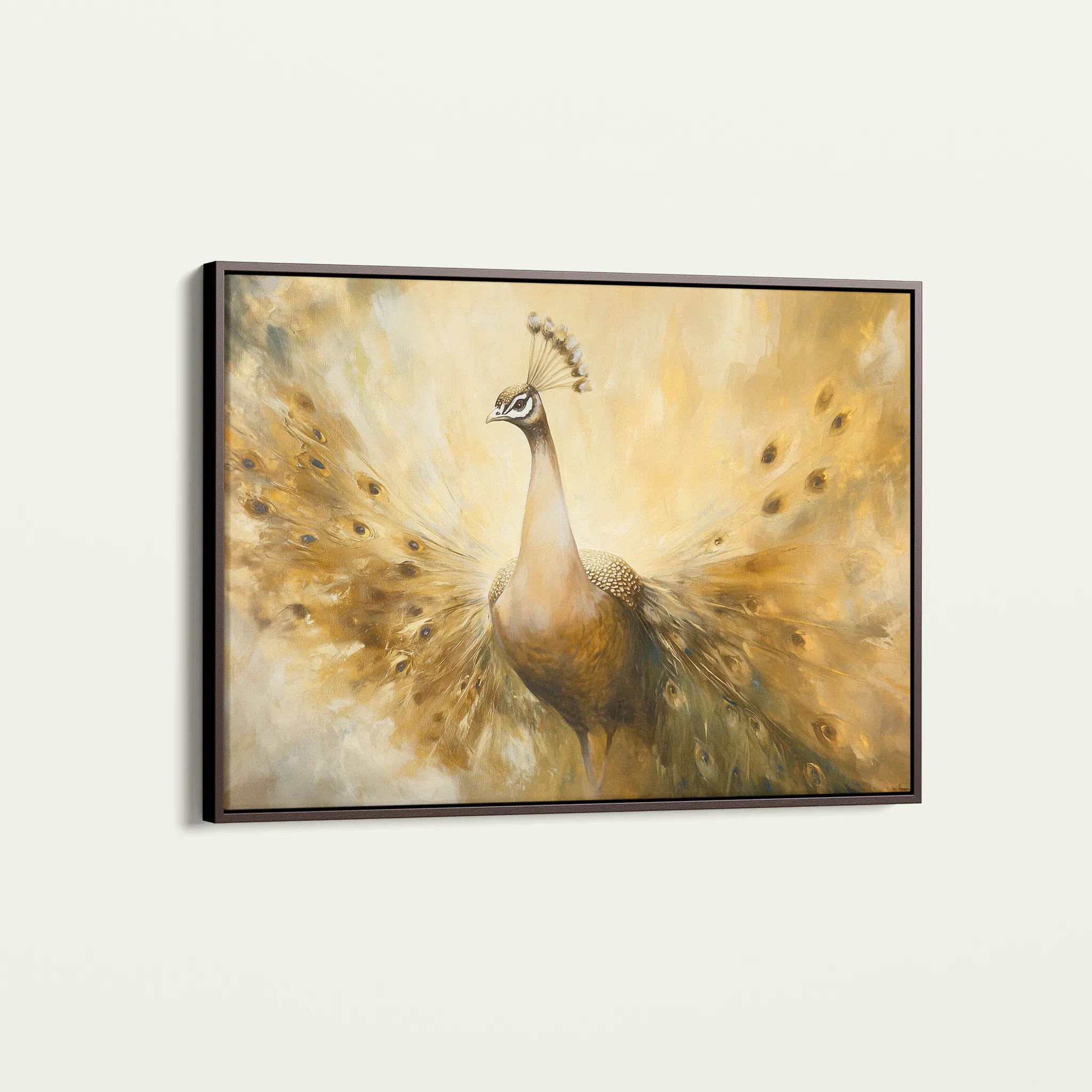 Animals 025 Canvas Art 60 x 40 cm / Black