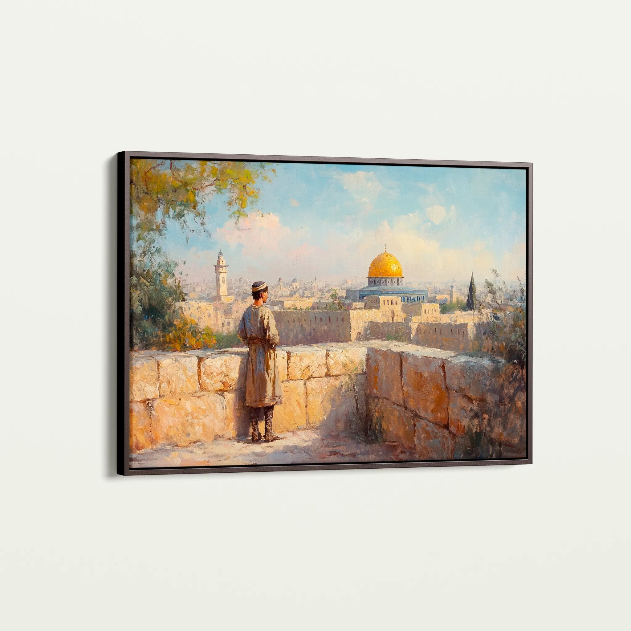 Palestine 025 Canvas Art 60 x 40 cm / Black