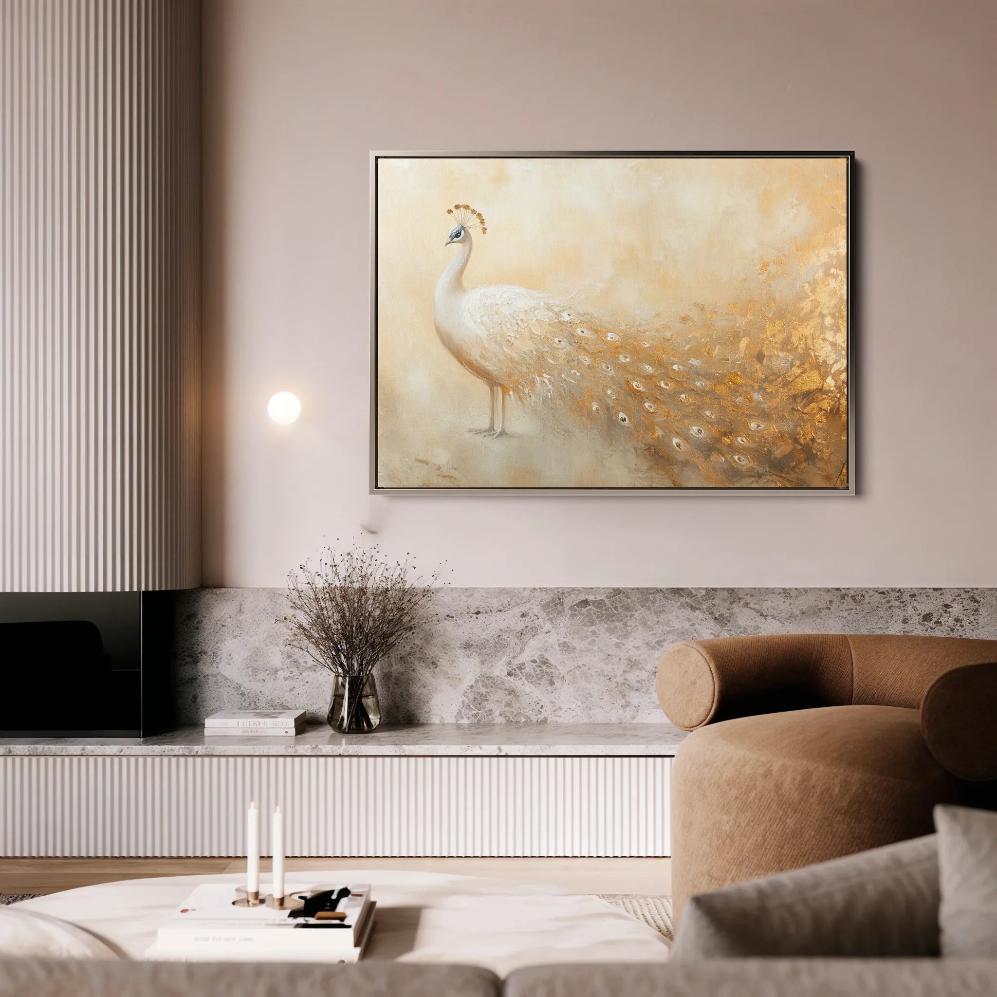 Animals 026 Canvas Art 60 x 40 cm / Black