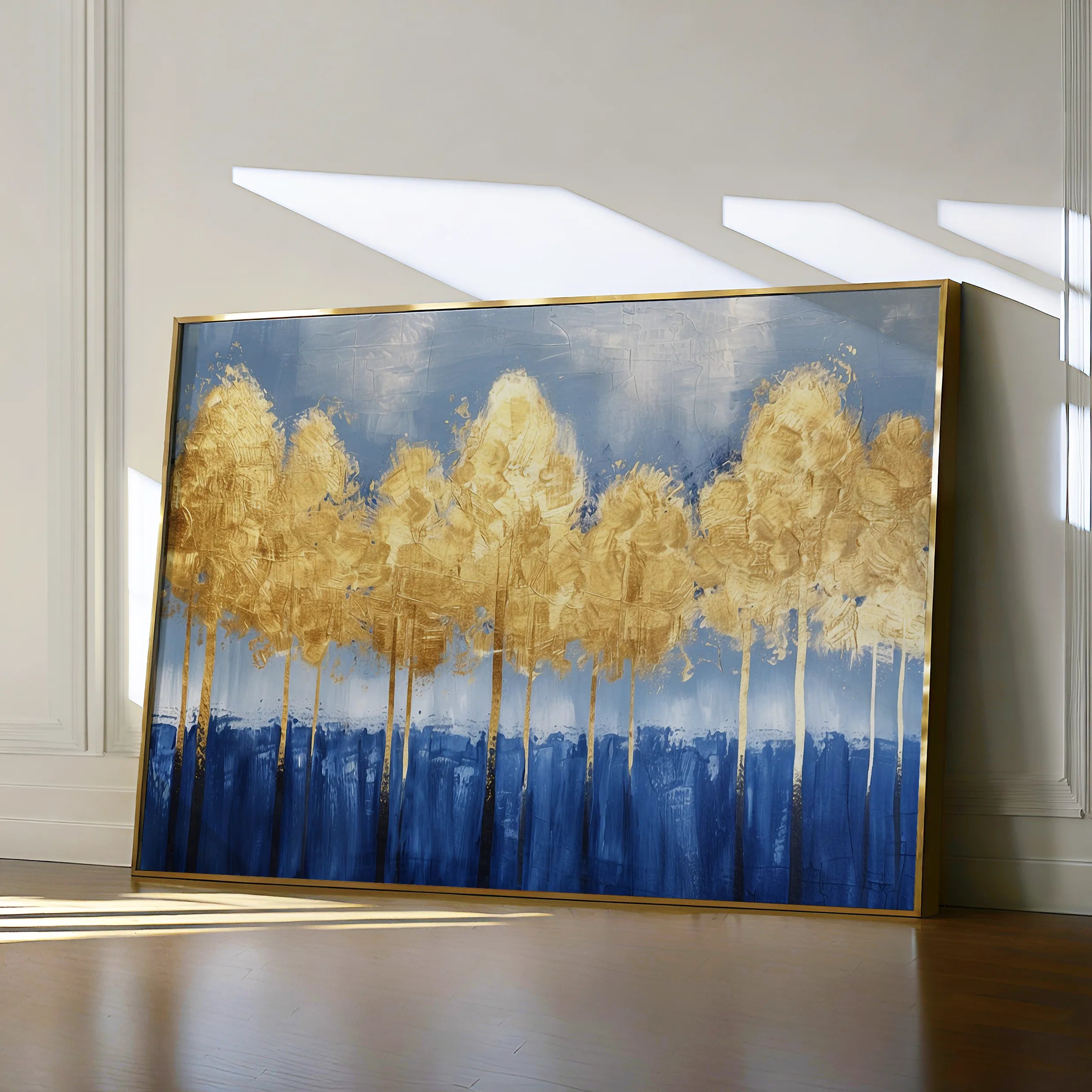 Floral 026 Canvas Art 60 x 40 cm / Black