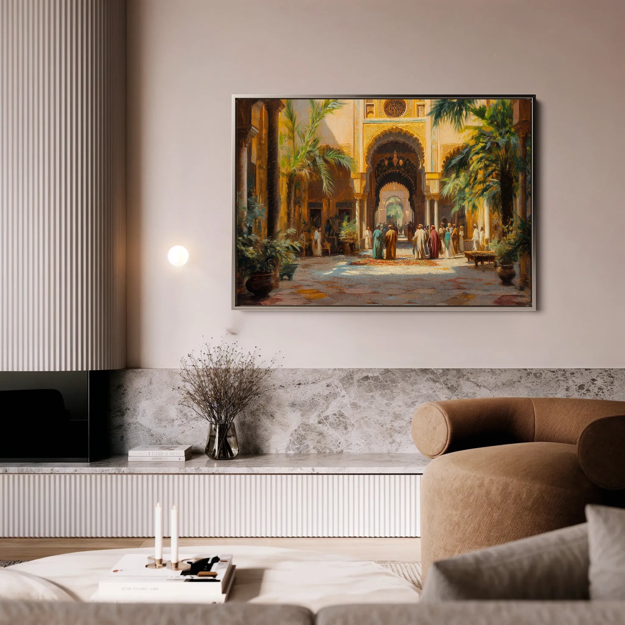 Orientalist 026 Canvas Art 60 x 40 cm / Black