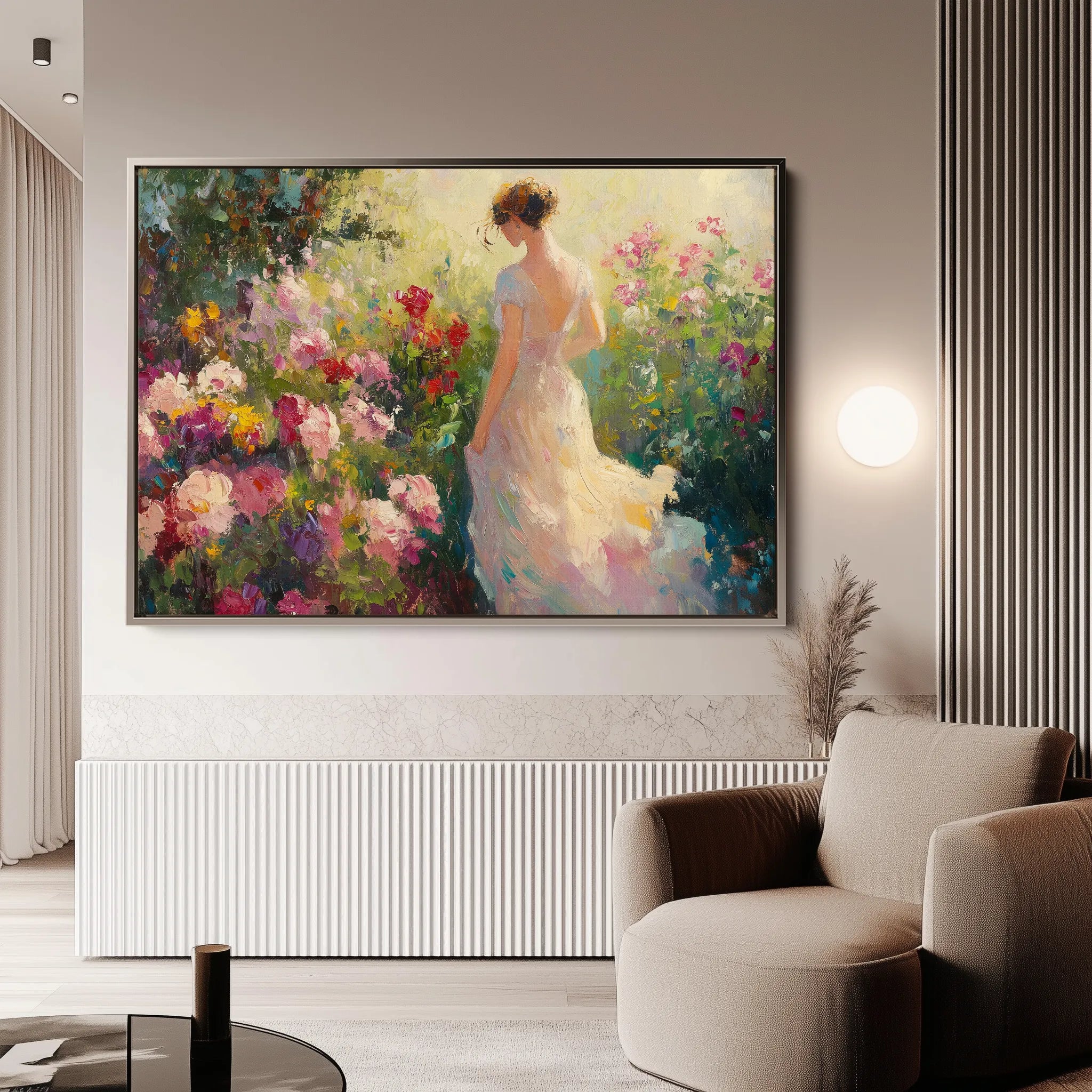 Classic 027 Canvas Art 60 x 40 cm / Black