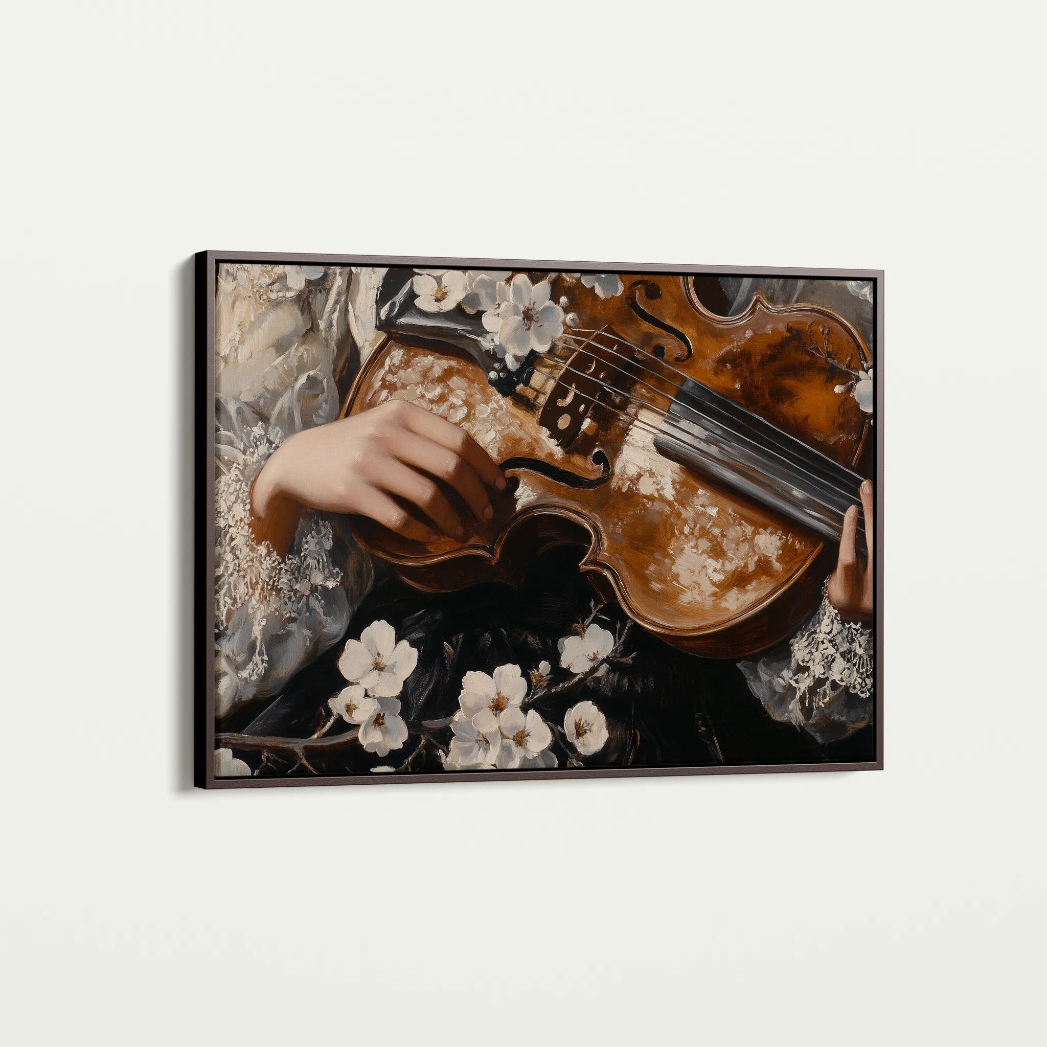 Classic 028 Canvas Art 60 x 40 cm / Black