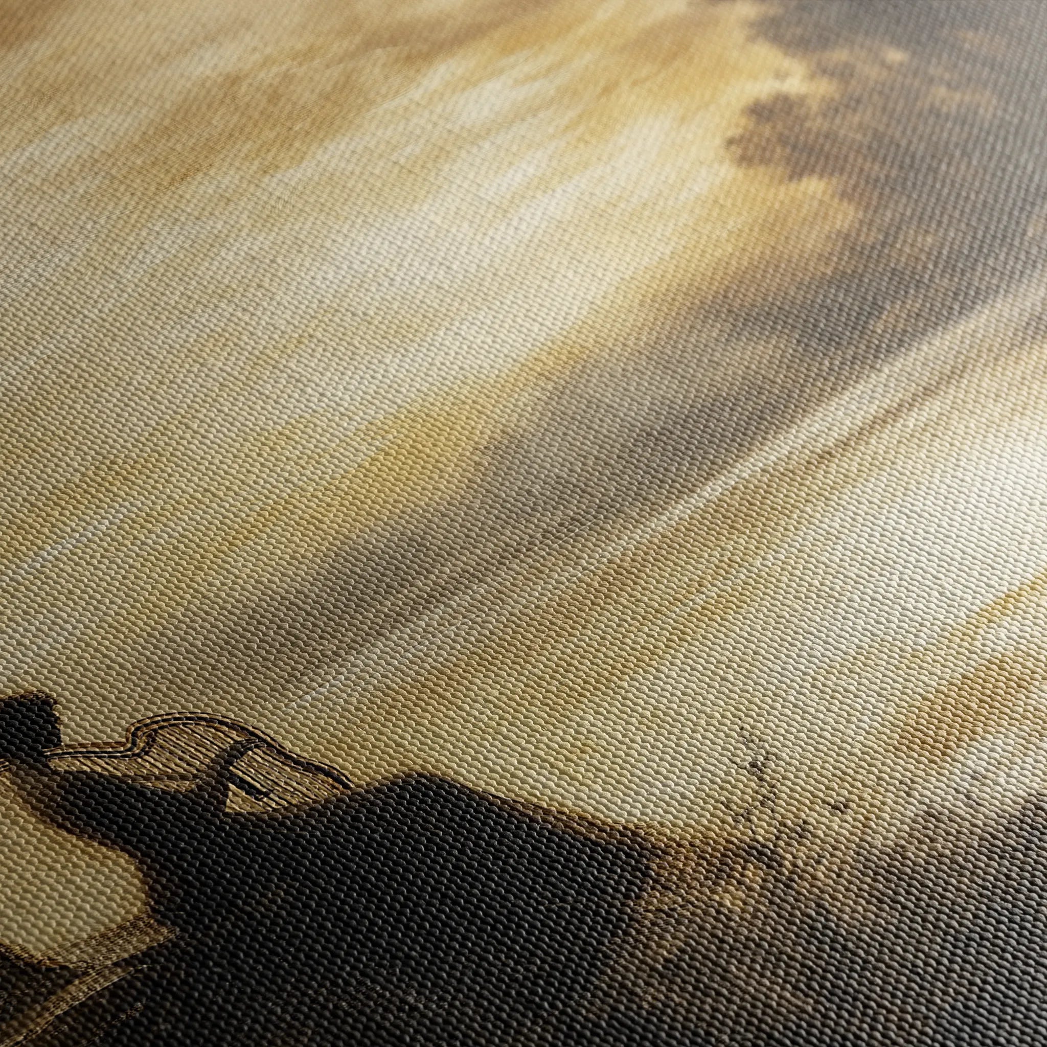 Classic 030 Canvas Art 60 x 40 cm / Black