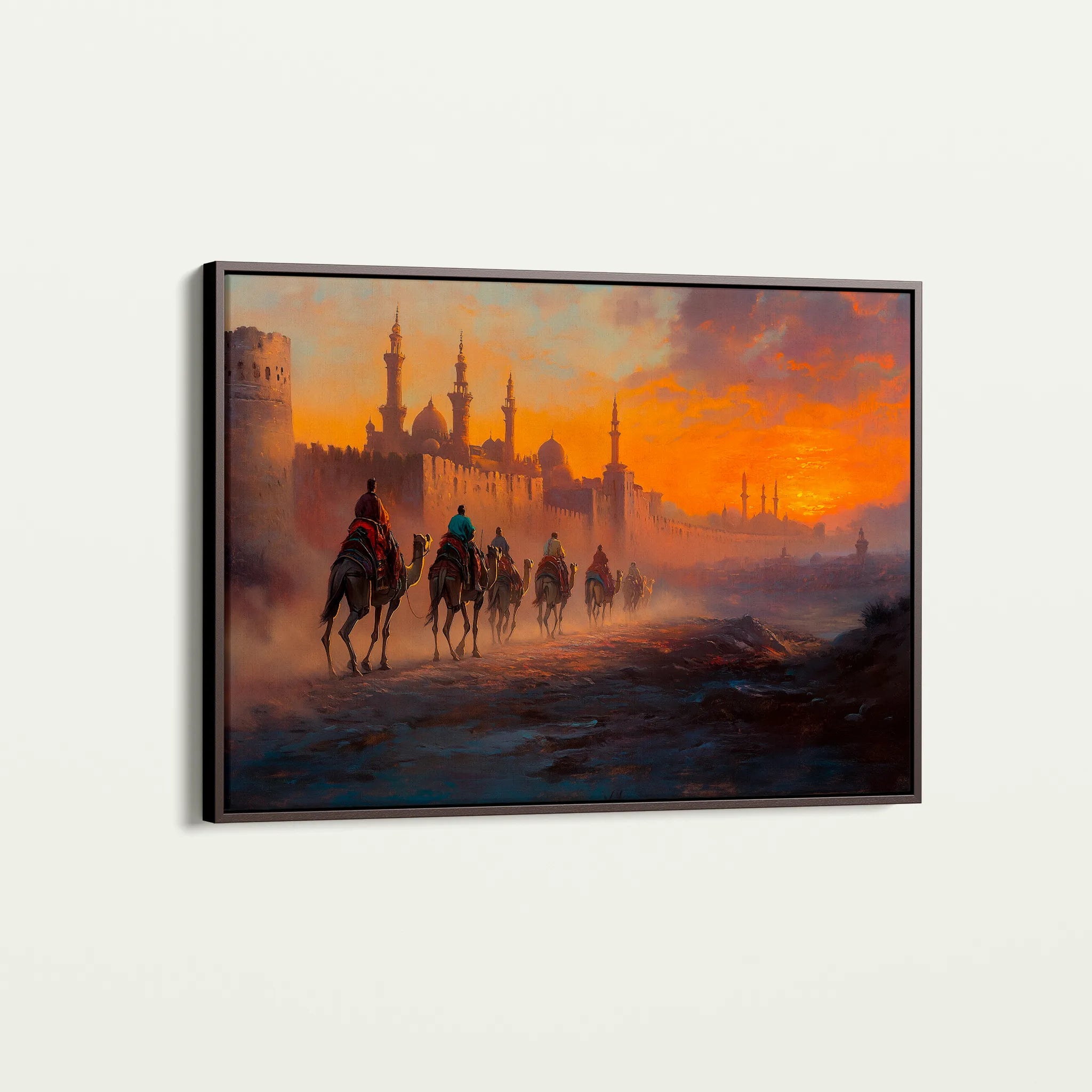 Orientalist 031 Canvas Art 60 x 40 cm / Black
