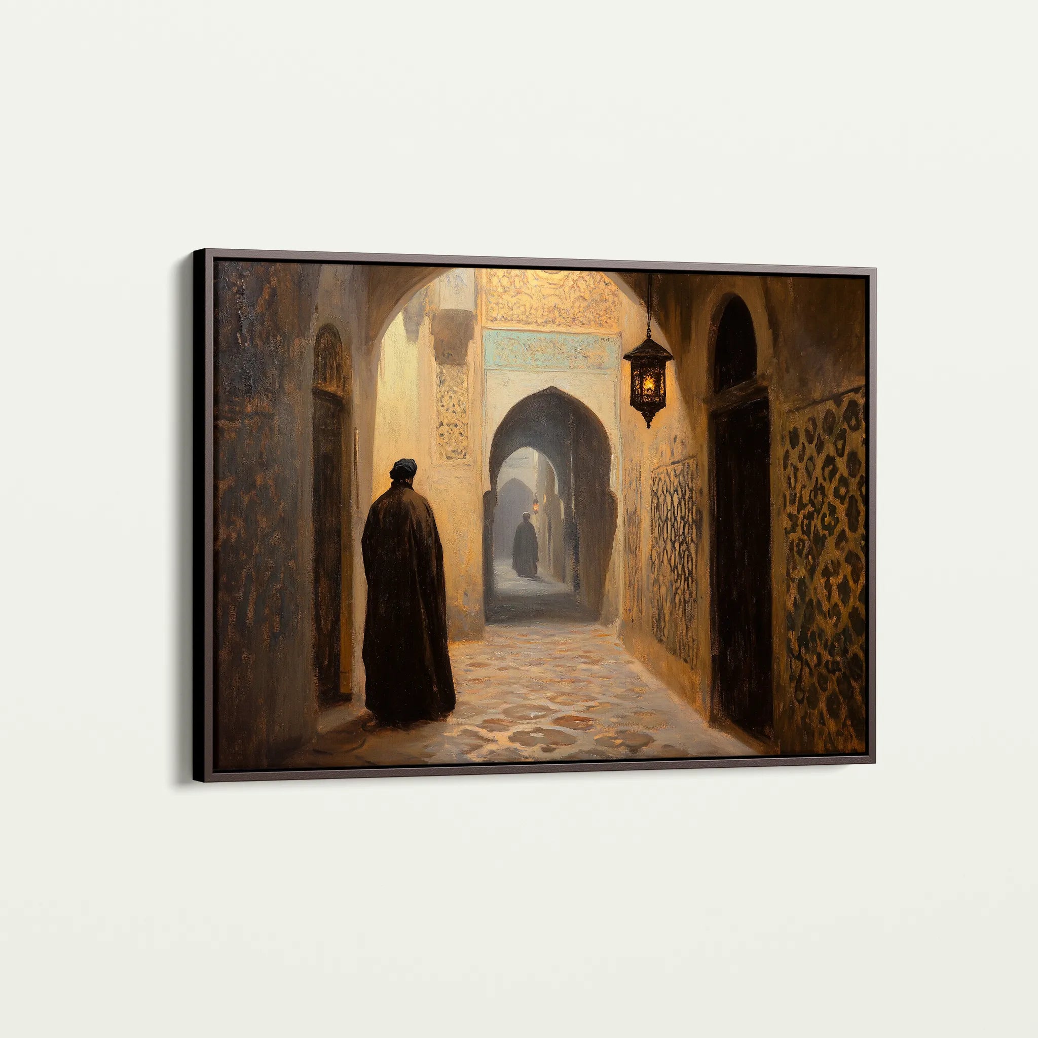 Orientalist 032 Canvas Art 60 x 40 cm / Black