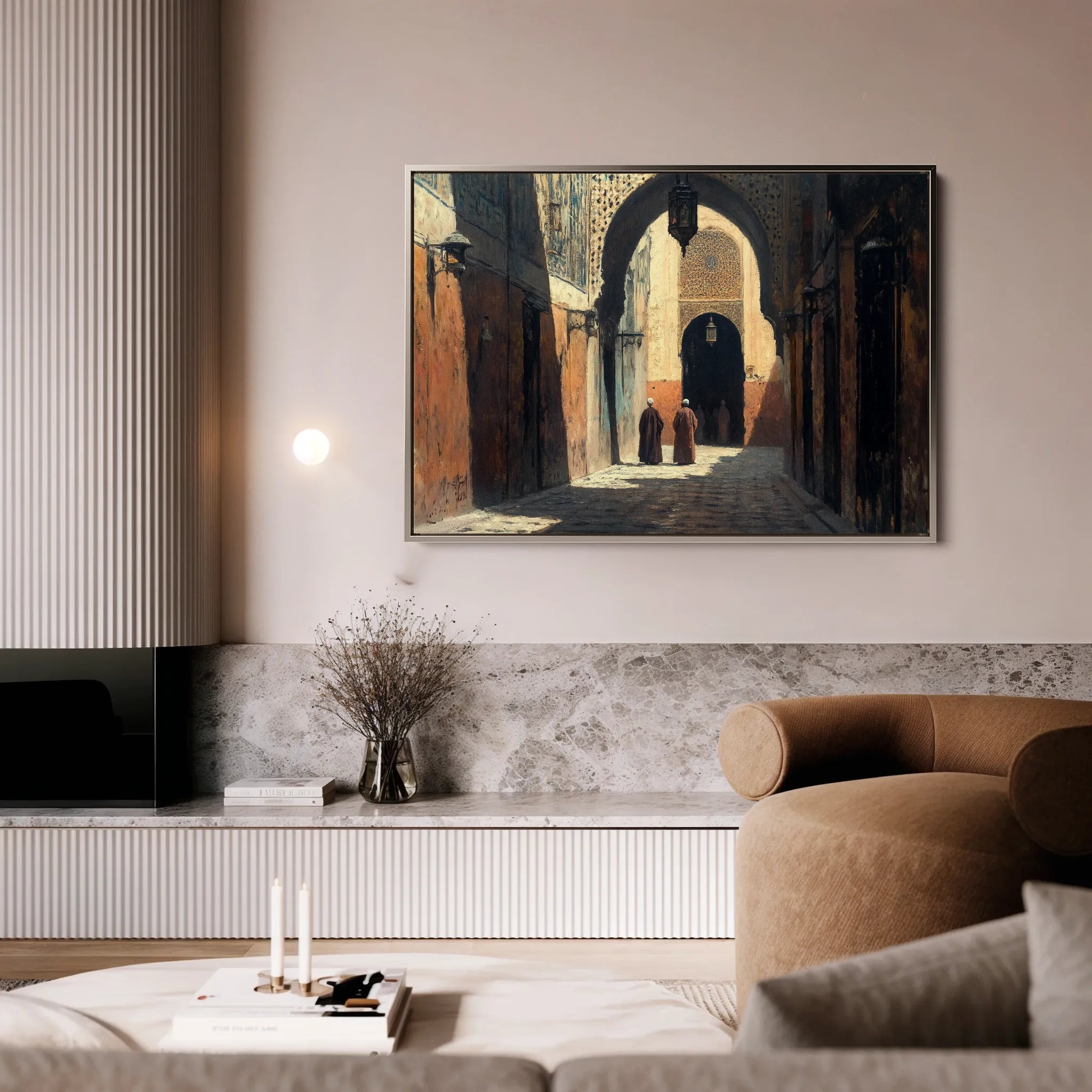 Orientalist 033 Canvas Art 60 x 40 cm / Black