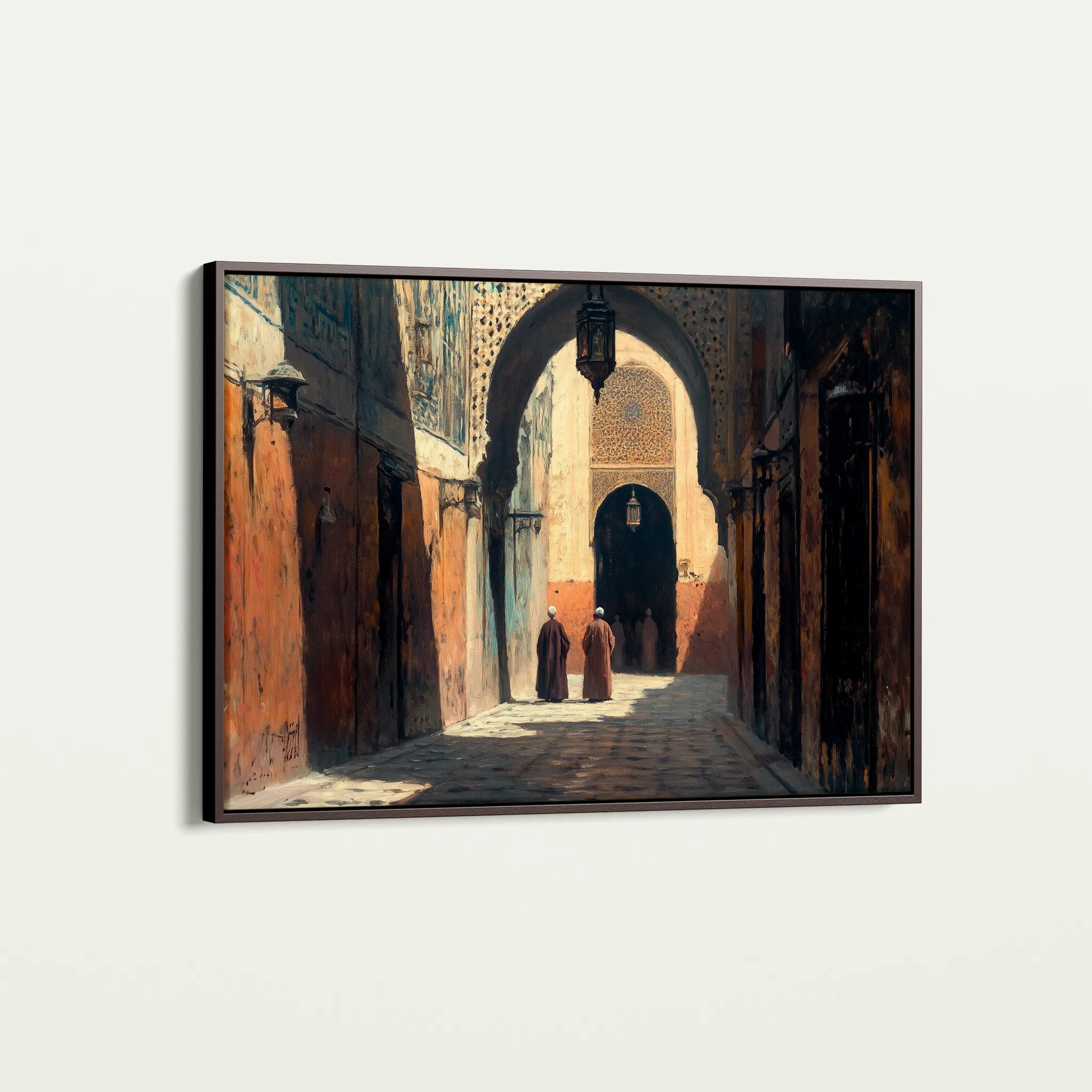 Orientalist 033 Canvas Art 60 x 40 cm / Black