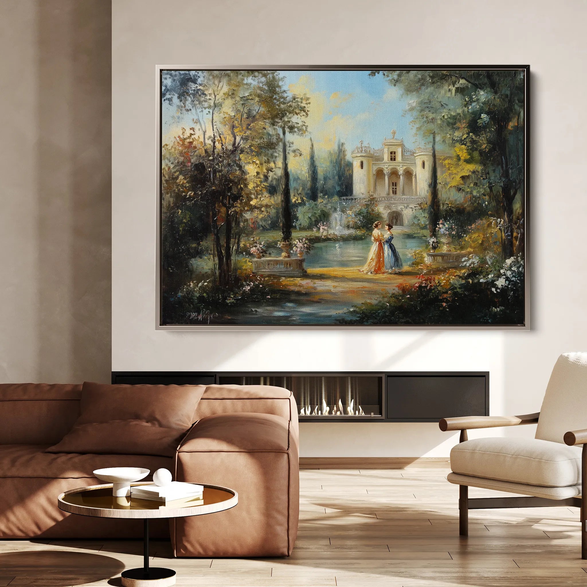 Classic 034 Canvas Art 60 x 40 cm / Black