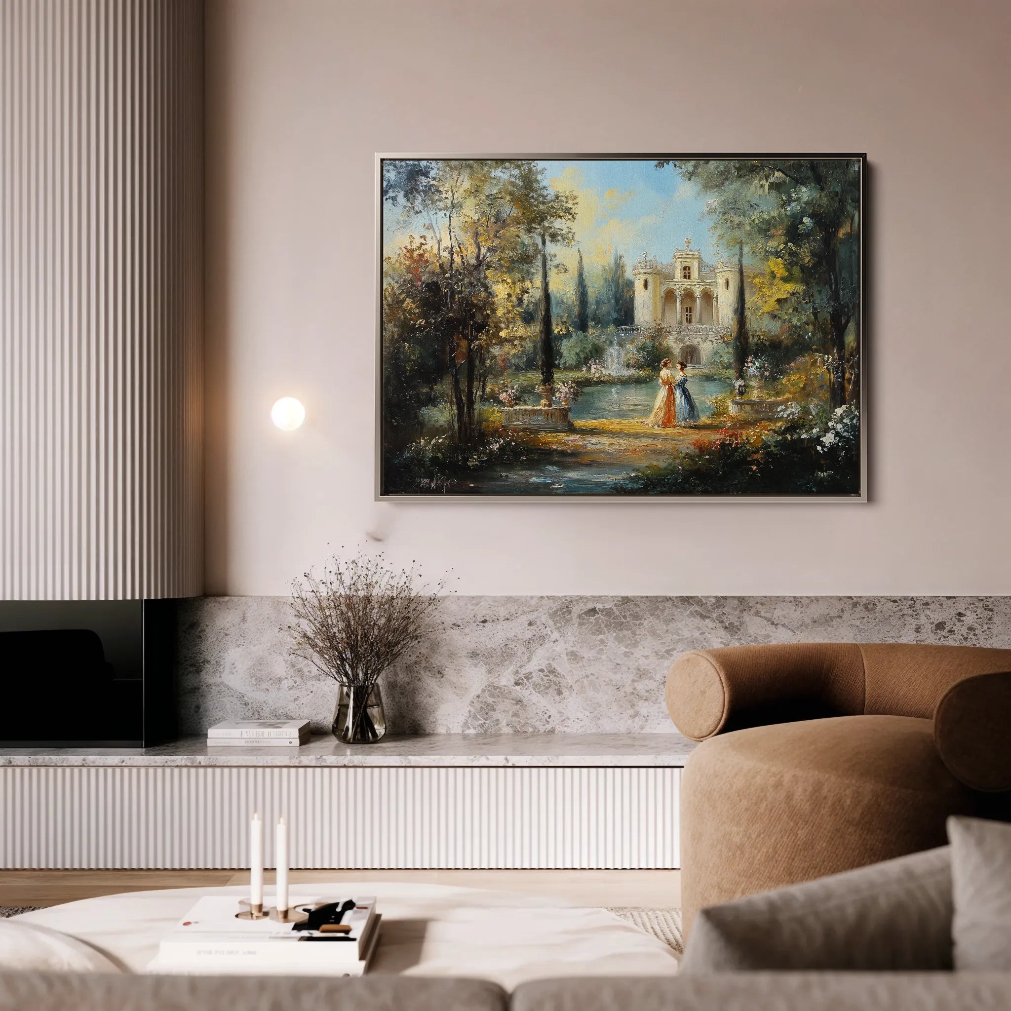 Classic 034 Canvas Art 60 x 40 cm / Black