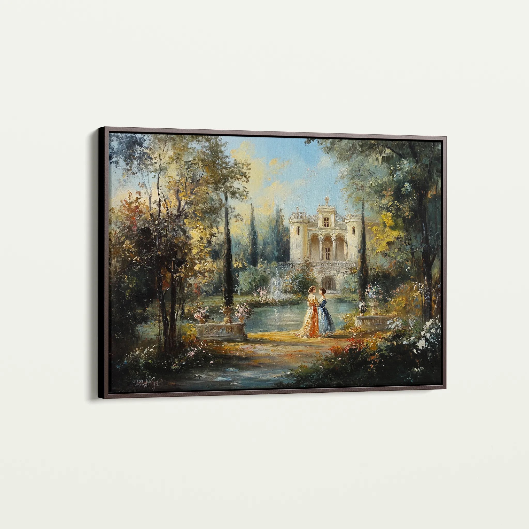 Classic 034 Canvas Art 60 x 40 cm / Black