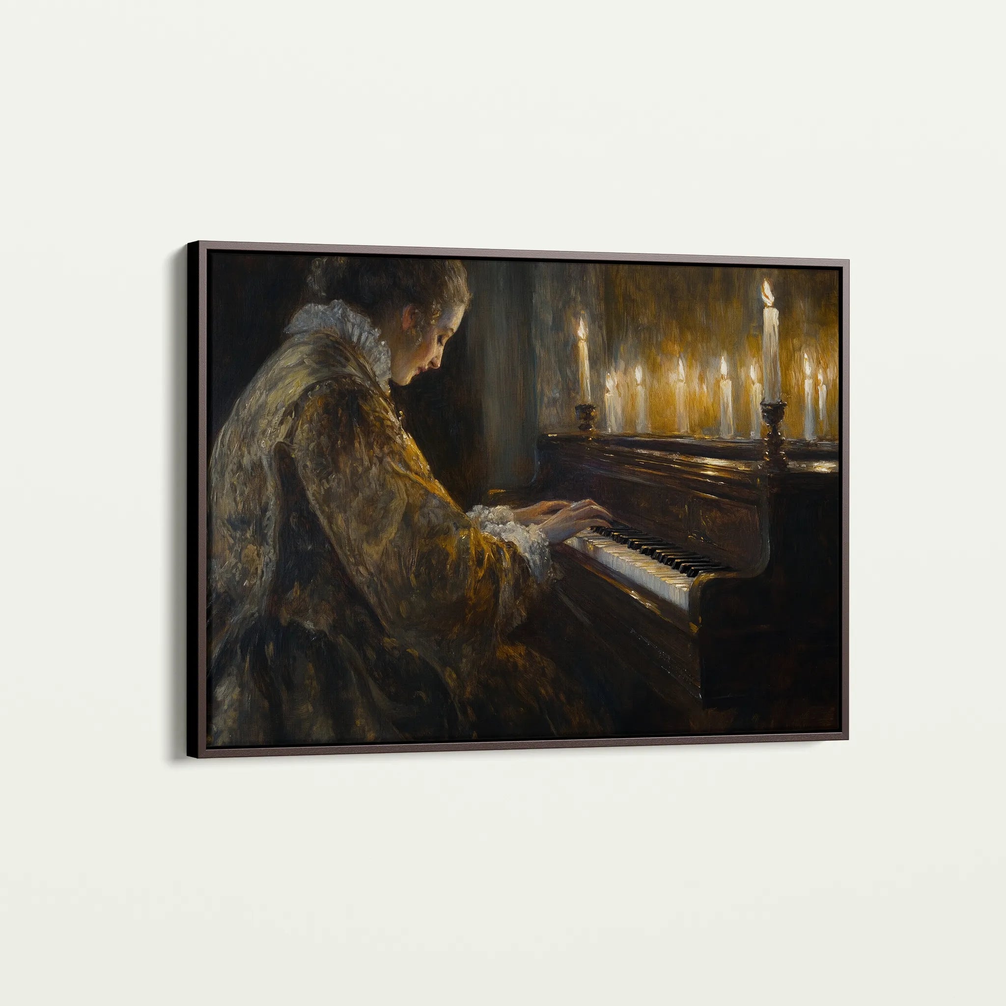 Classic 037 Canvas Art 60 x 40 cm / Black