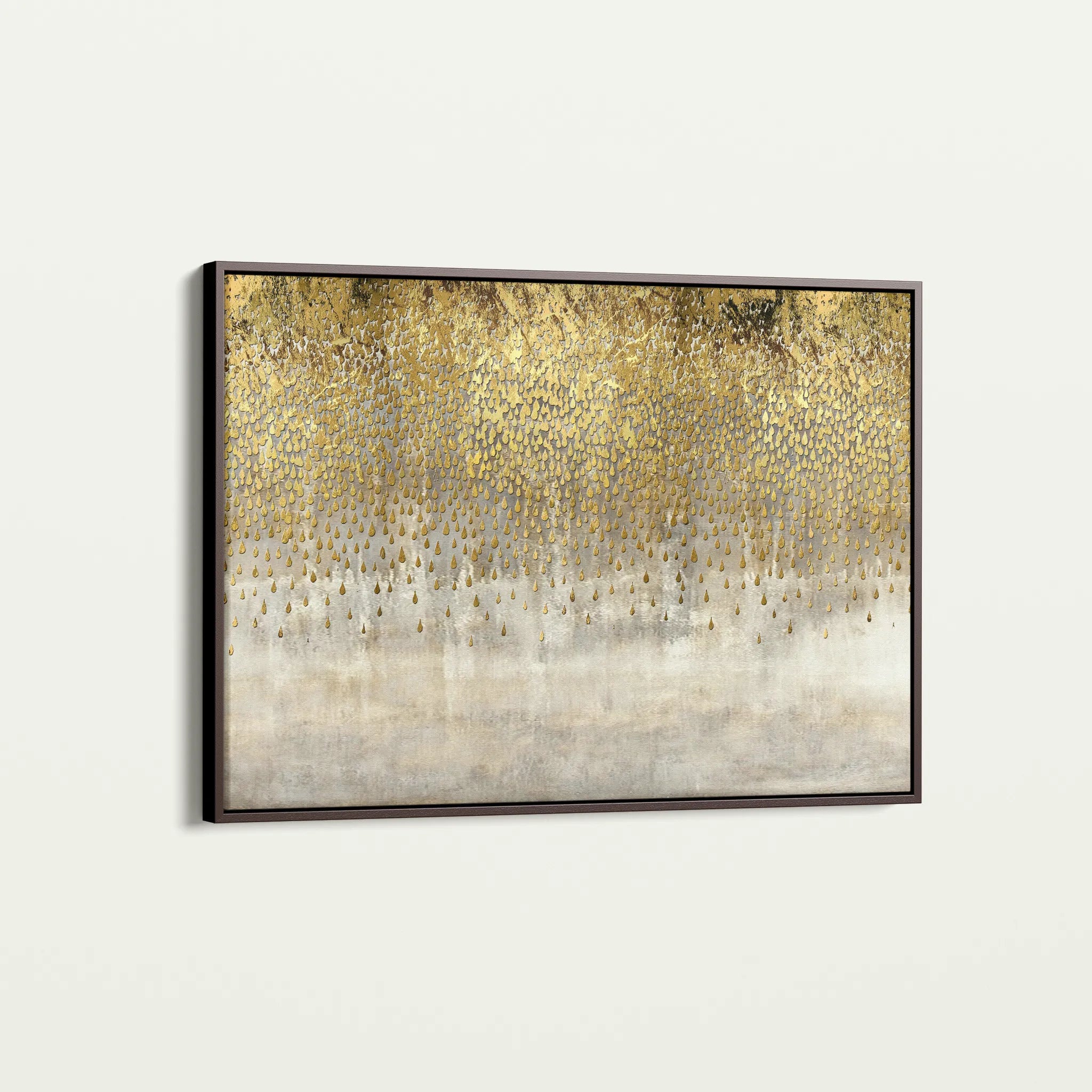 Abstract 039 Canvas Art 60 x 40 cm / Black