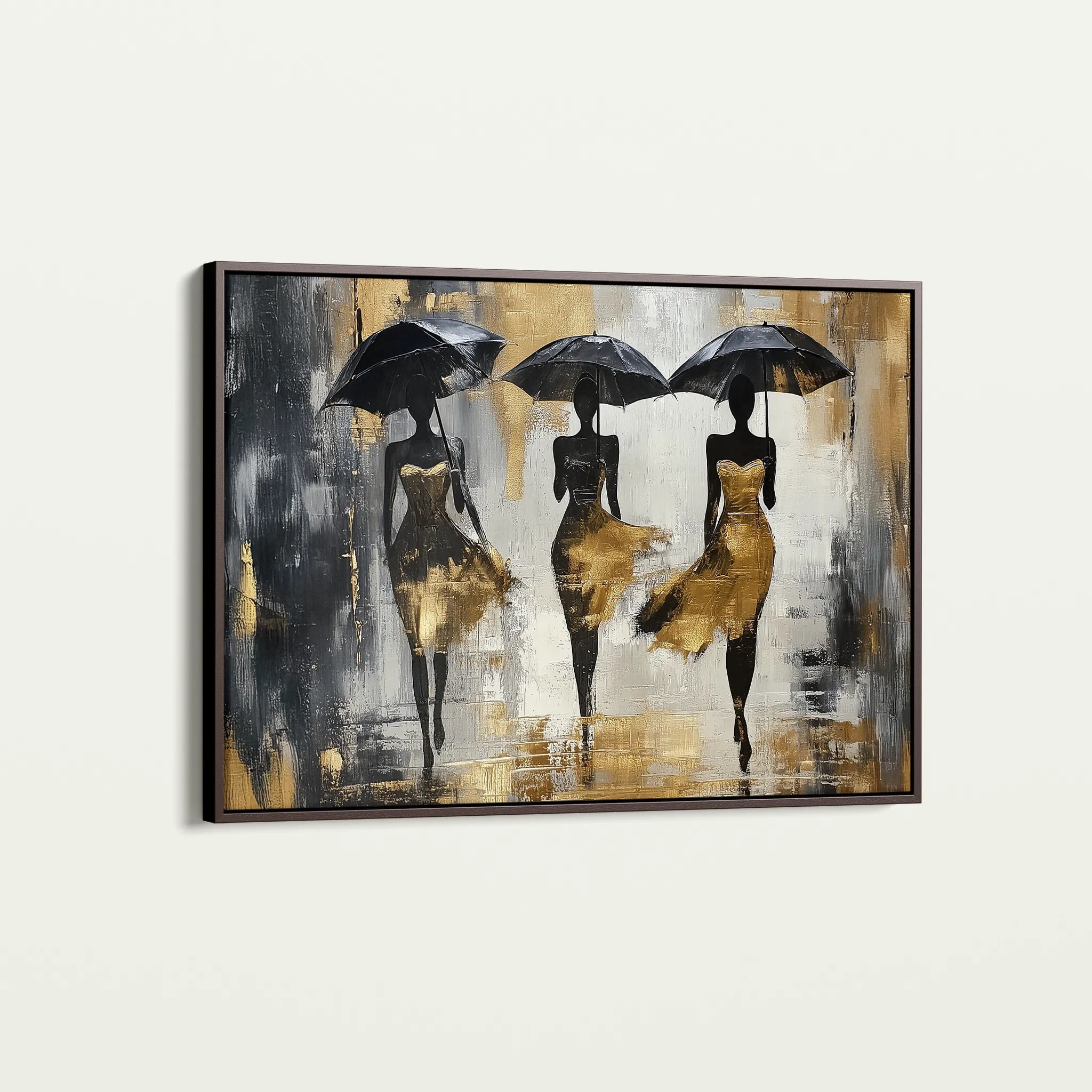 Portrait 039 Canvas Art 60 x 40 cm / Black