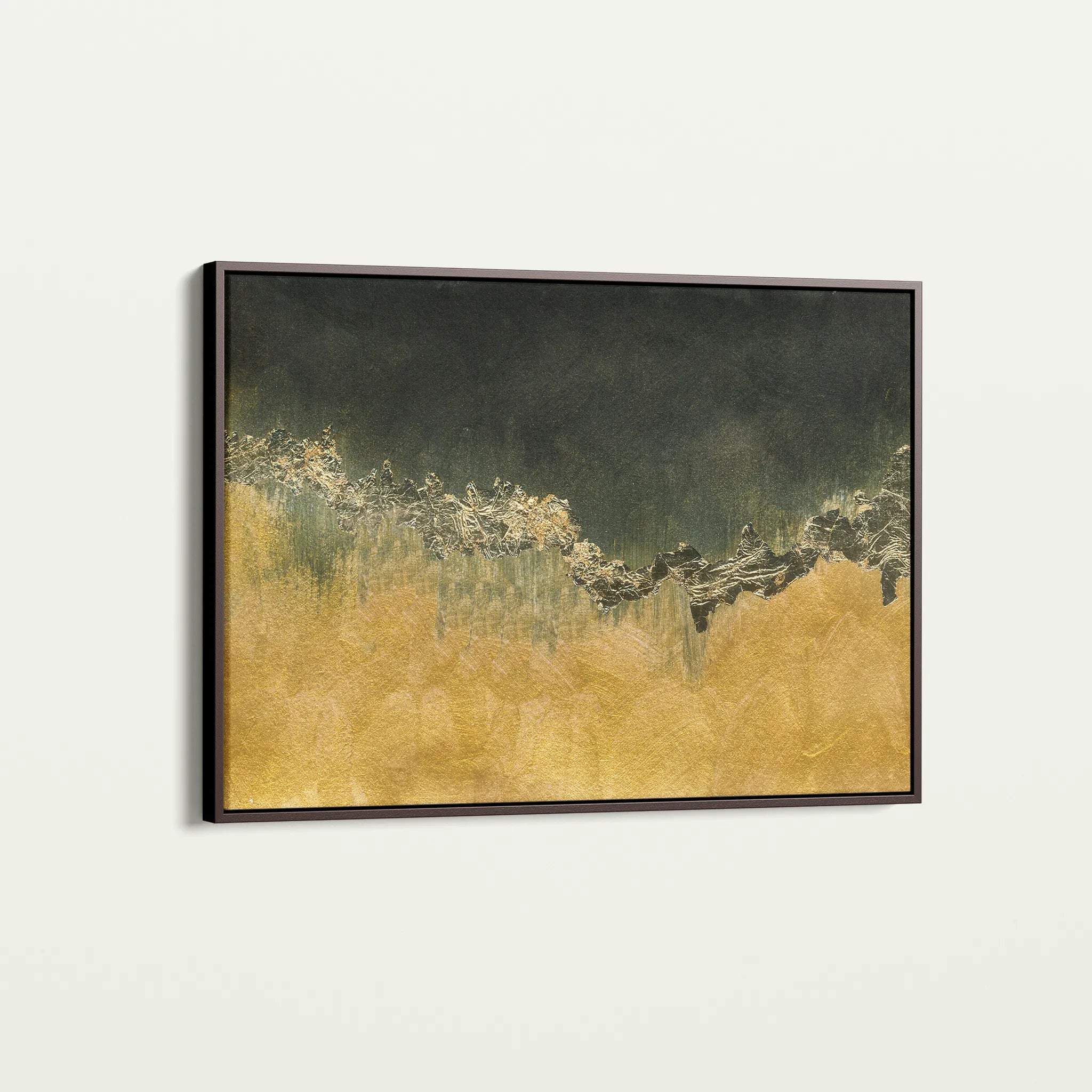 Abstract 040 Canvas Art 60 x 40 cm / Black