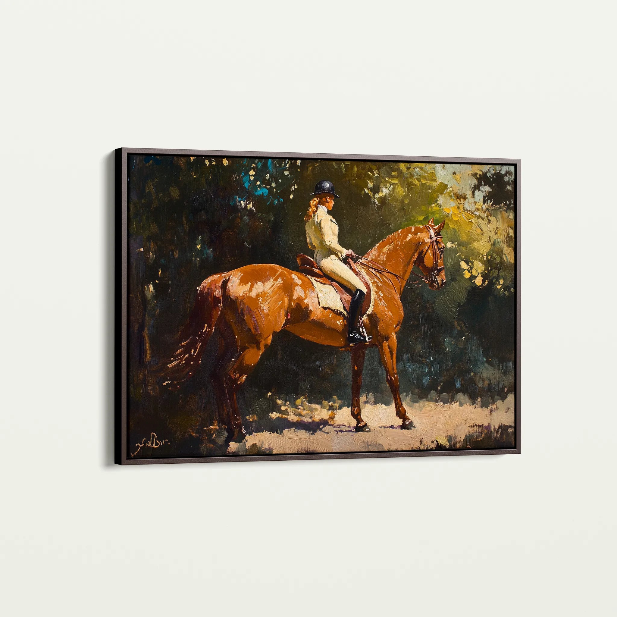 Classic 040 Canvas Art 60 x 40 cm / Black