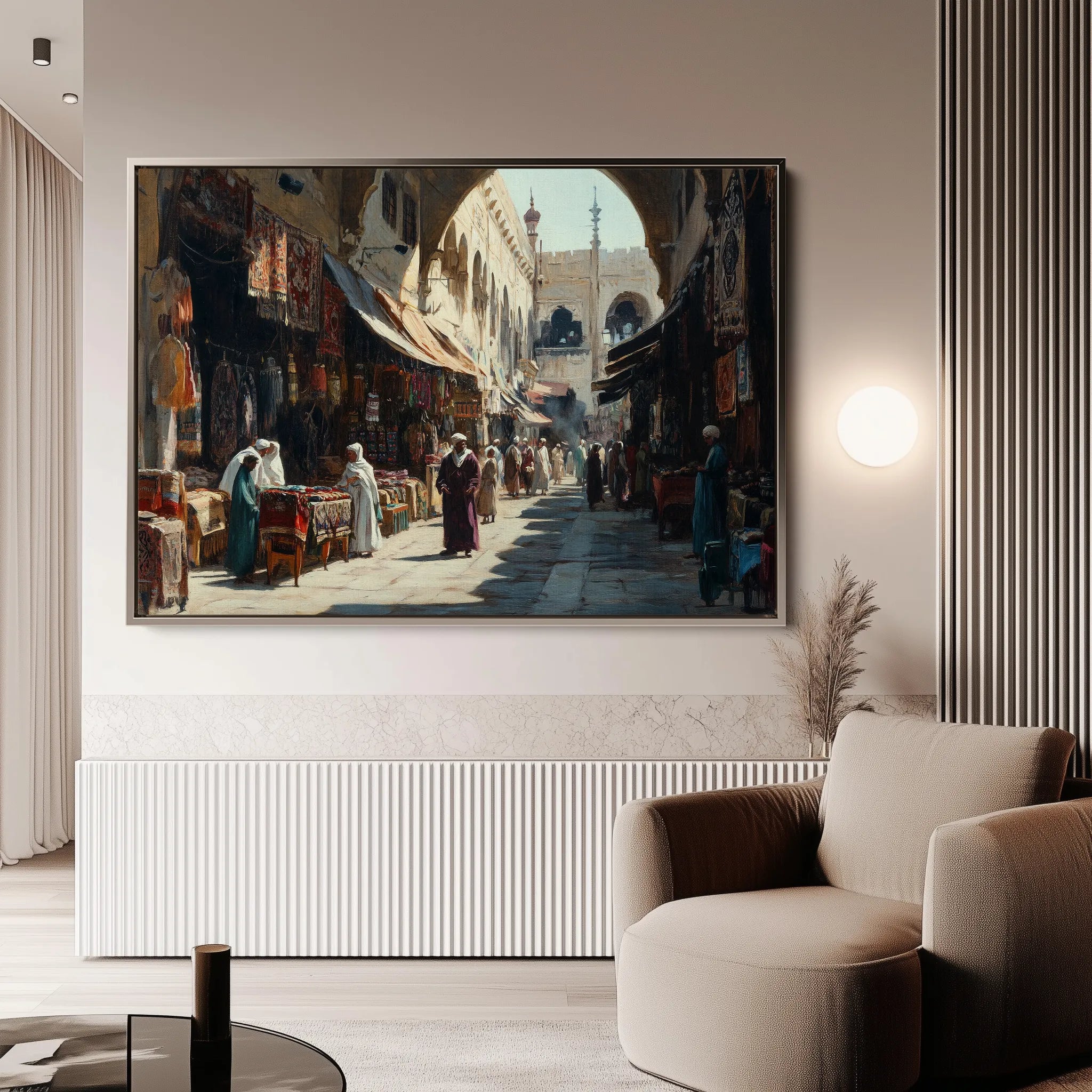 Orientalist 040 Canvas Art 60 x 40 cm / Black