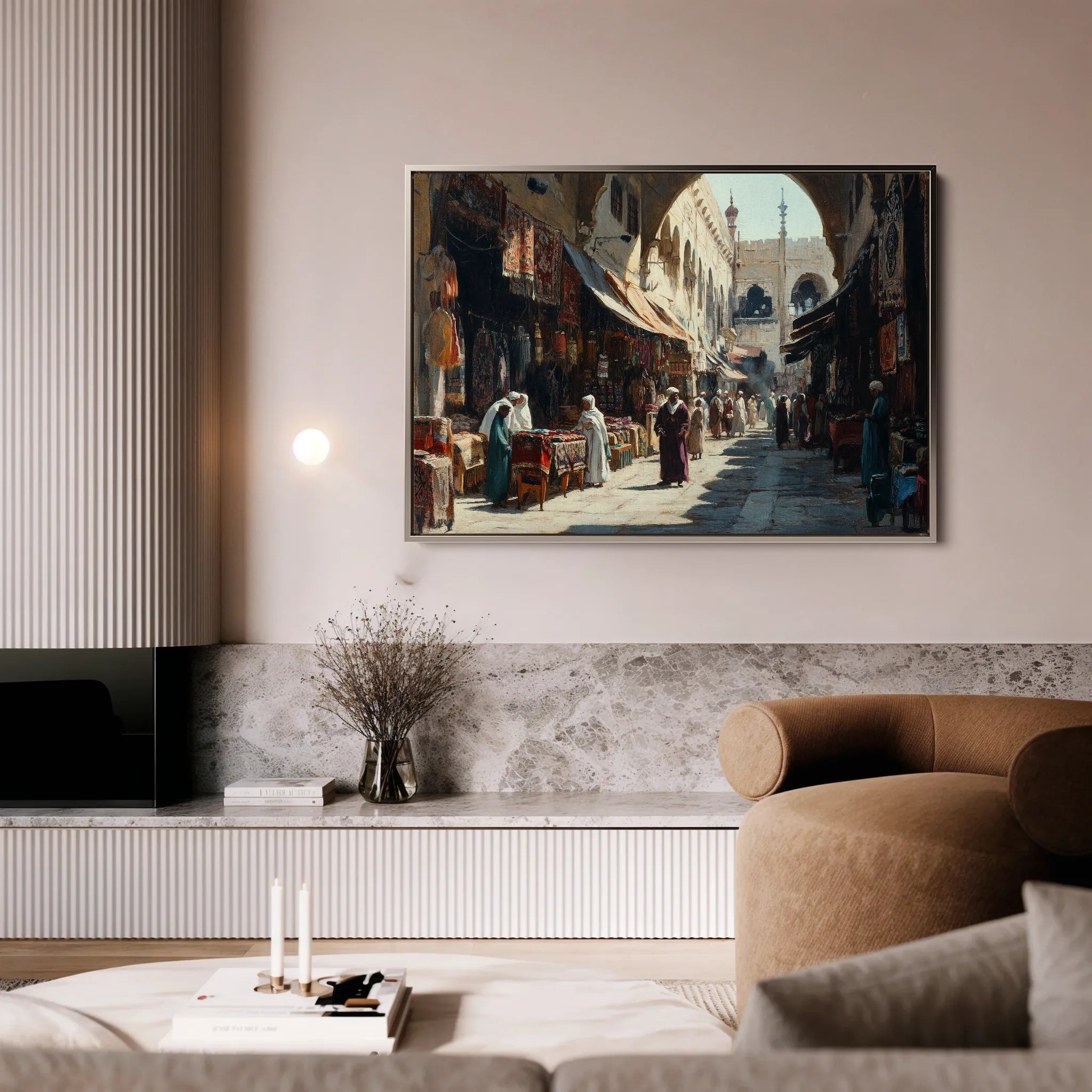 Orientalist 040 Canvas Art 60 x 40 cm / Black