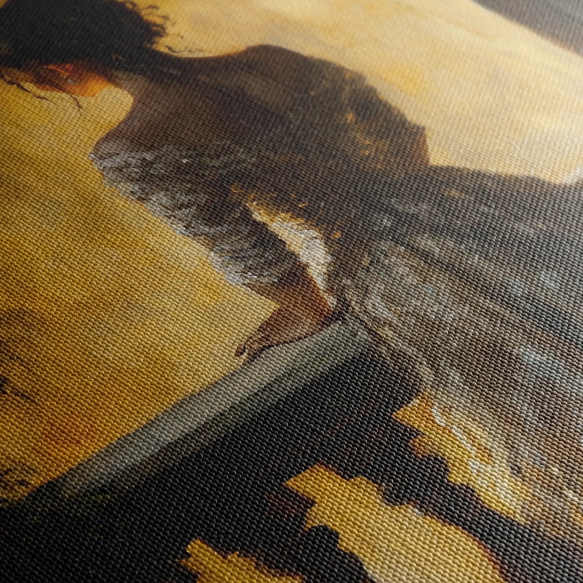 Classic 041 Canvas Art 60 x 40 cm / Black