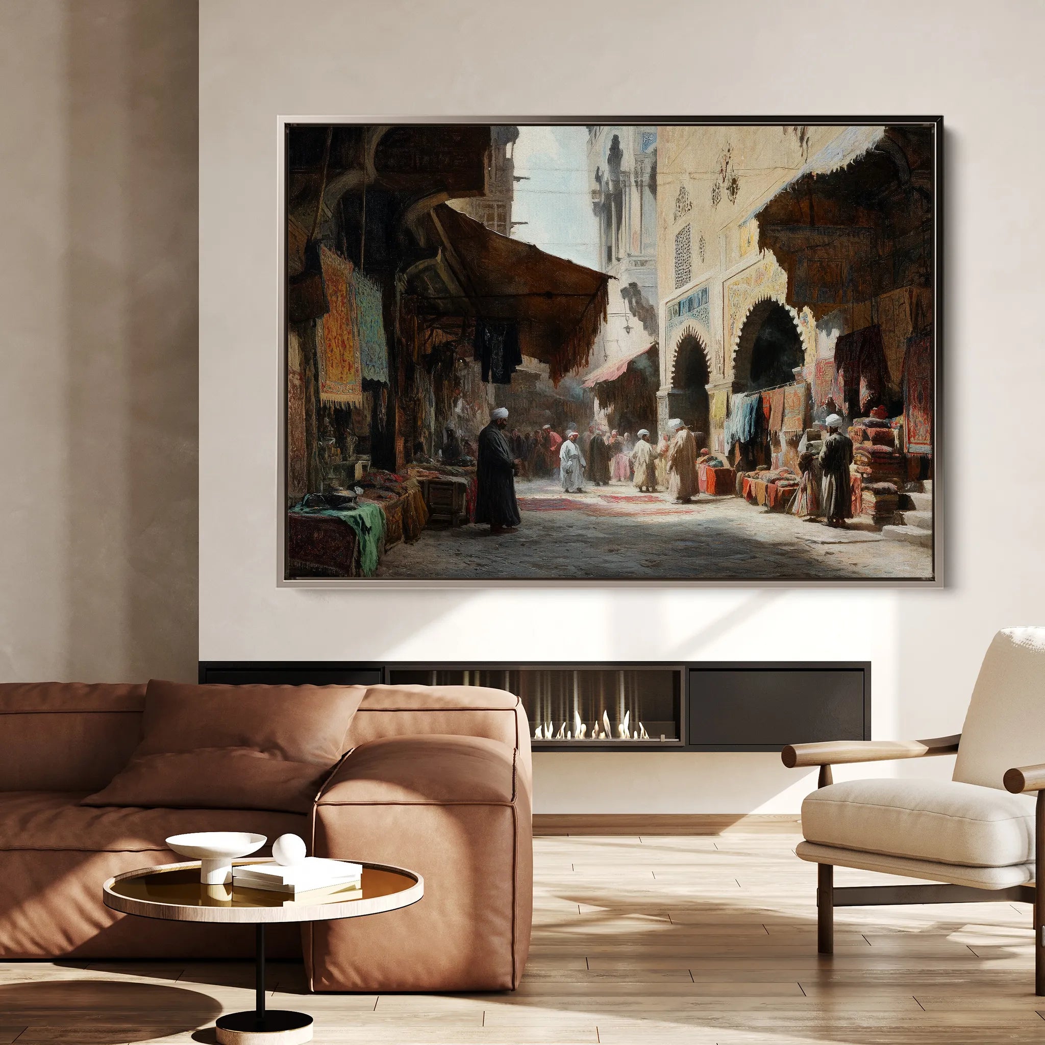 Orientalist 041 Canvas Art 60 x 40 cm / Black